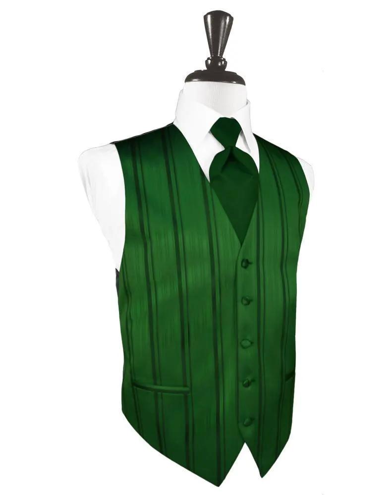 Striped Satin Tuxedo Vest 4 by Tux-USA
