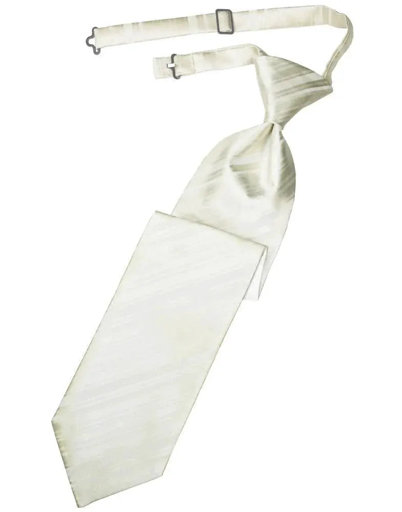 Striped Satin Kids Necktie by Tux-USA