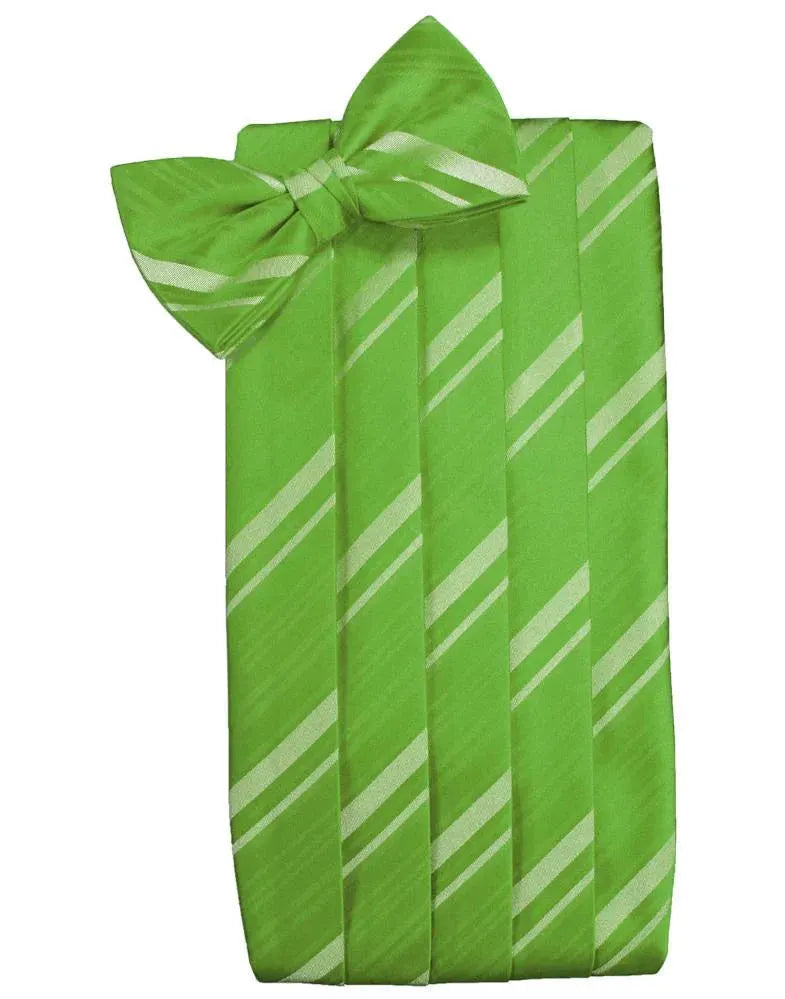 Kids Striped Satin Cummerbund by Tux-USA