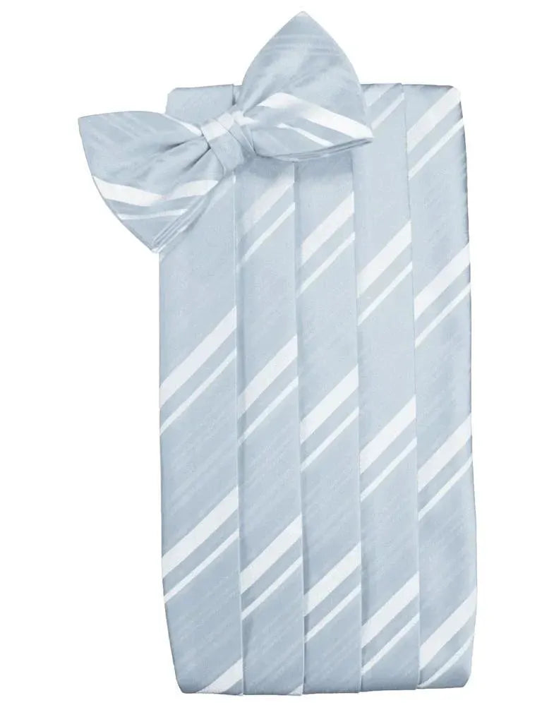 Kids Striped Satin Cummerbund by Tux-USA