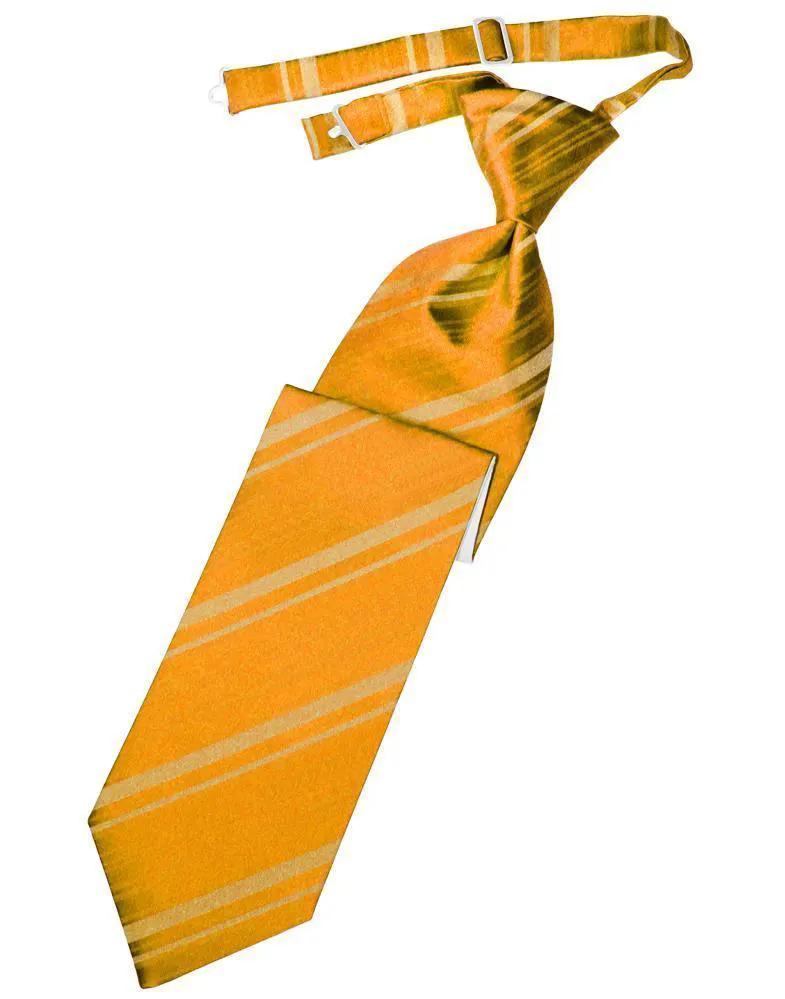 Striped Satin Kids Necktie by Tux-USA