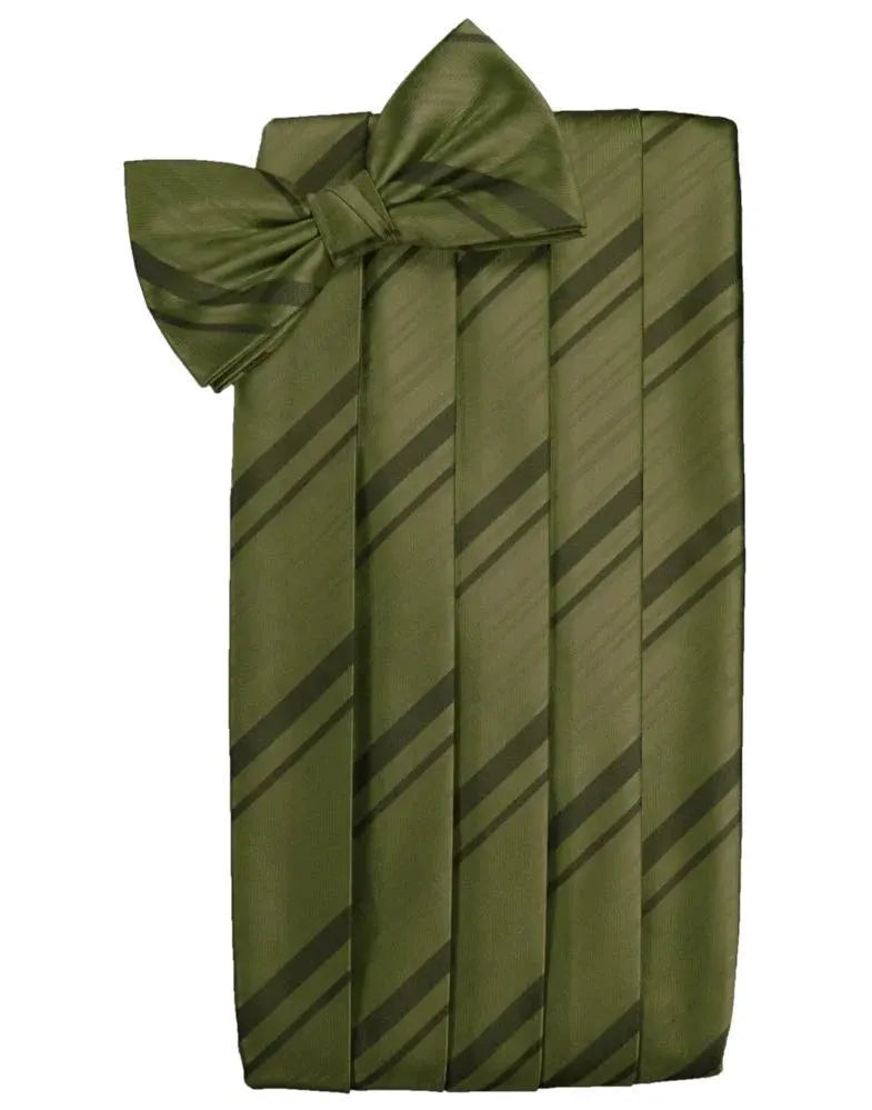 Kids Striped Satin Cummerbund by Tux-USA