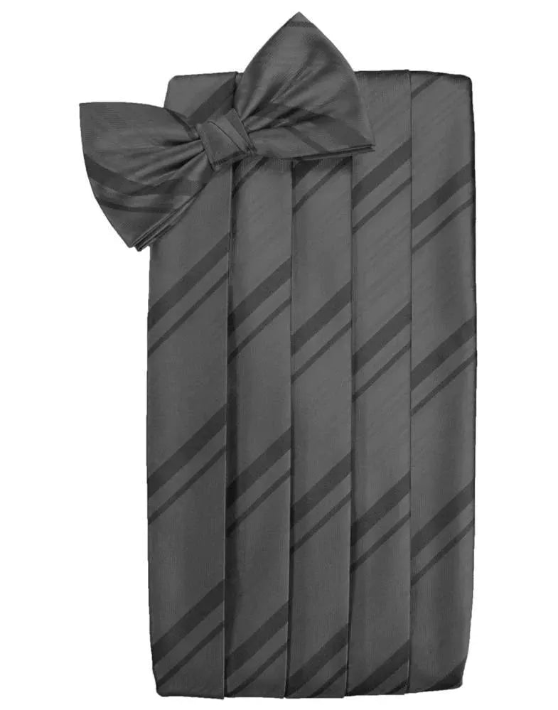 Kids Striped Satin Cummerbund by Tux-USA