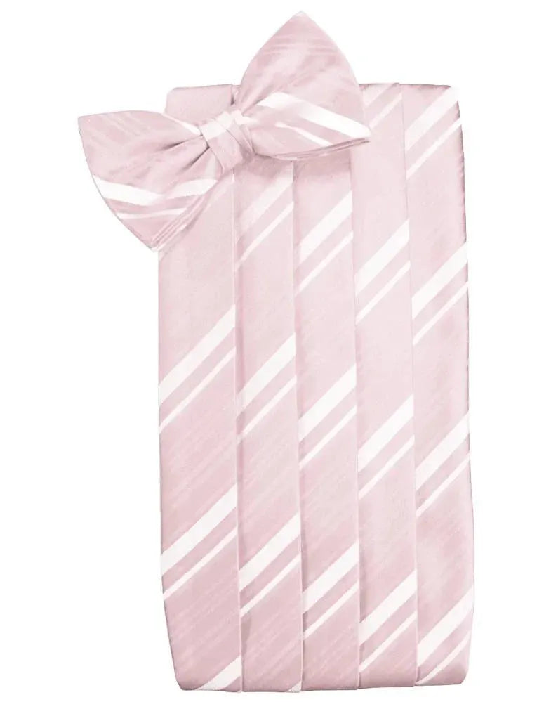 Kids Striped Satin Cummerbund by Tux-USA