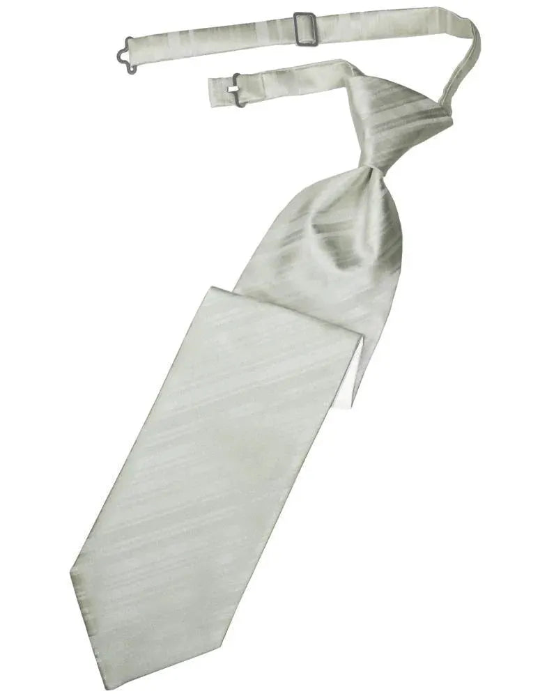 Striped Satin Kids Necktie by Tux-USA