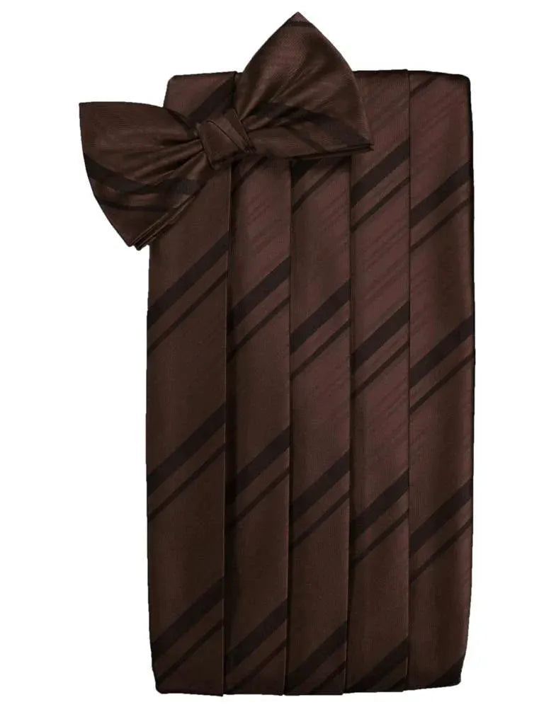 Kids Striped Satin Cummerbund by Tux-USA