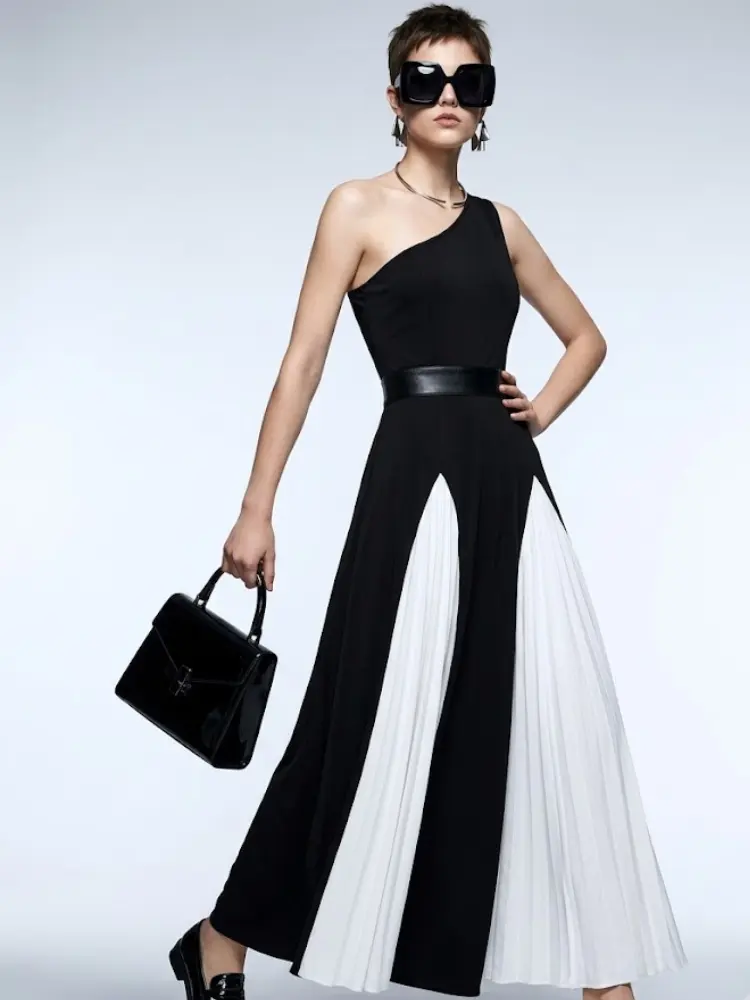 Summer Dress Woman BYMANYC ® New York TRIBECA GRAPHIC - New Collection by BYMANYC ® New York