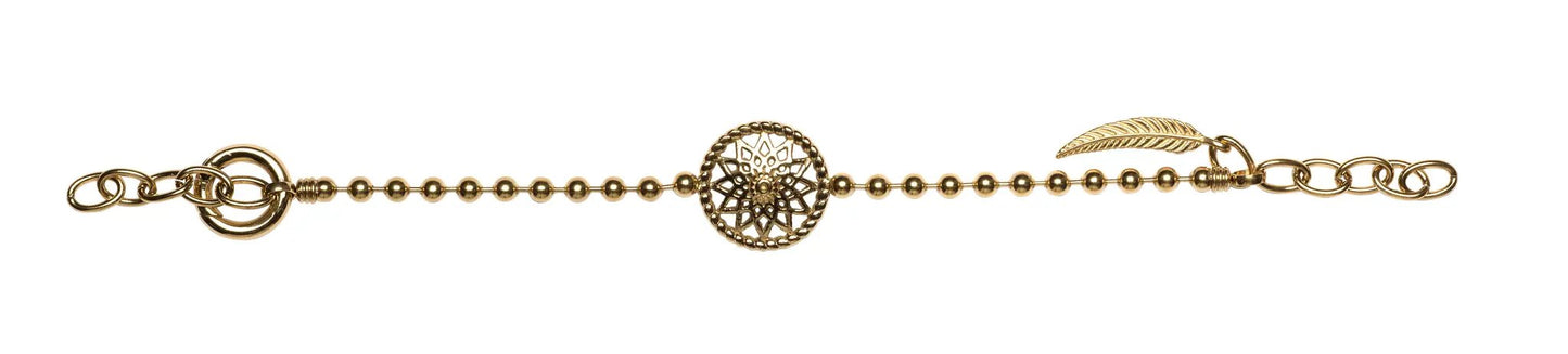 Dreamcatcher Armband Star Gold TFB01GO by Jwls4u
