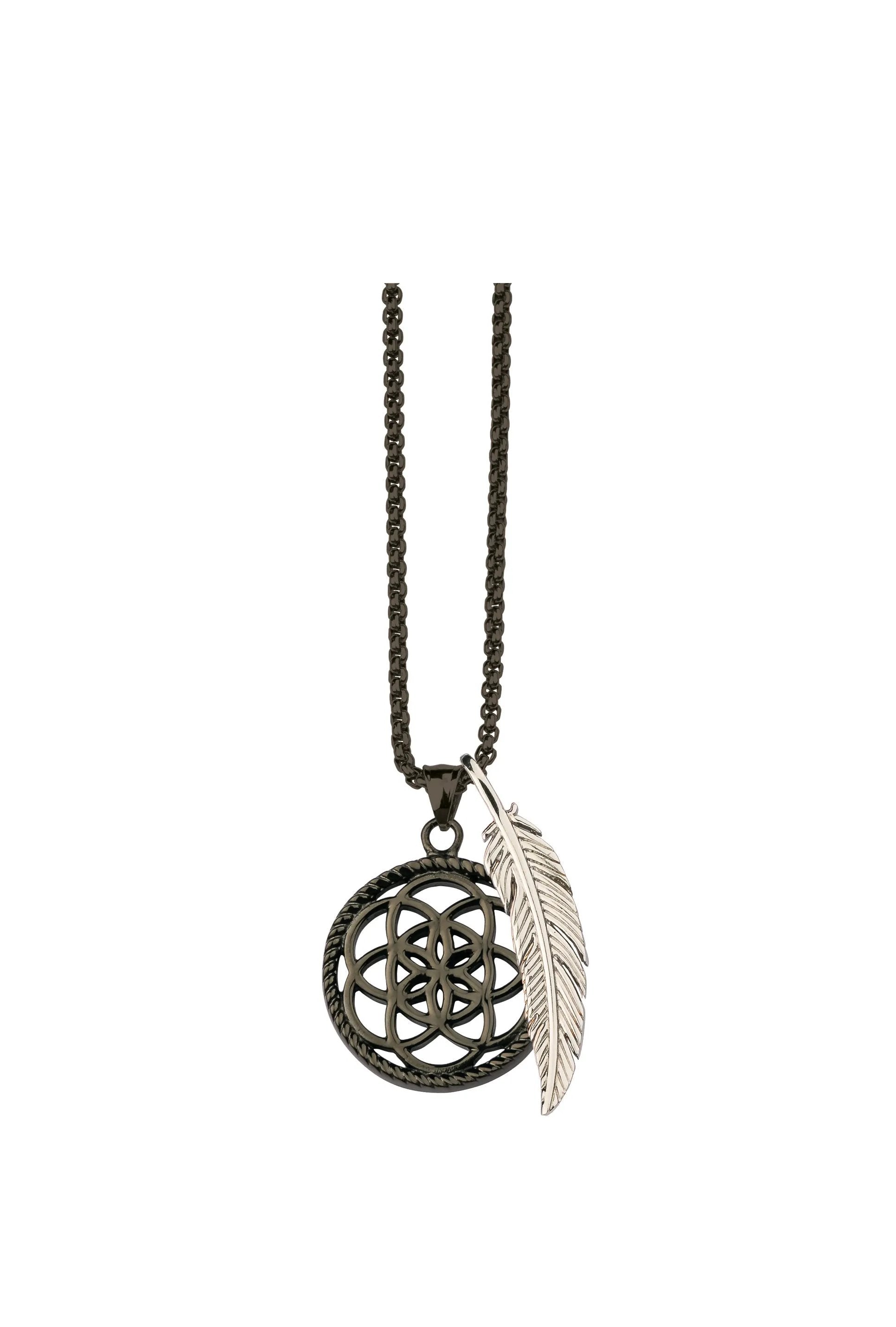 Dreamcatcher Ketting Flower Set TFS02BBS by Jwls4u