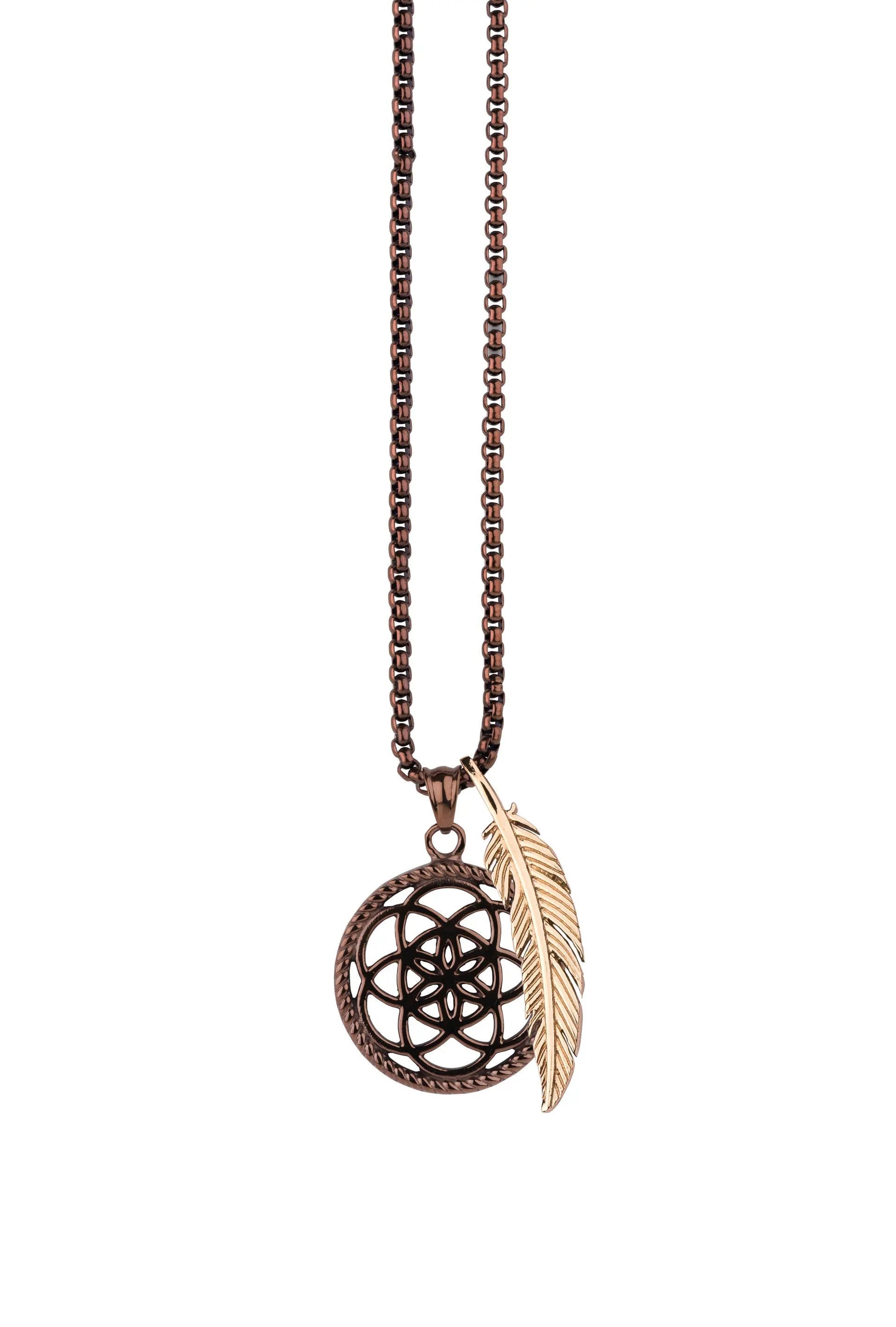 Dreamcatcher Ketting Flower Set TFS02MMR by Jwls4u