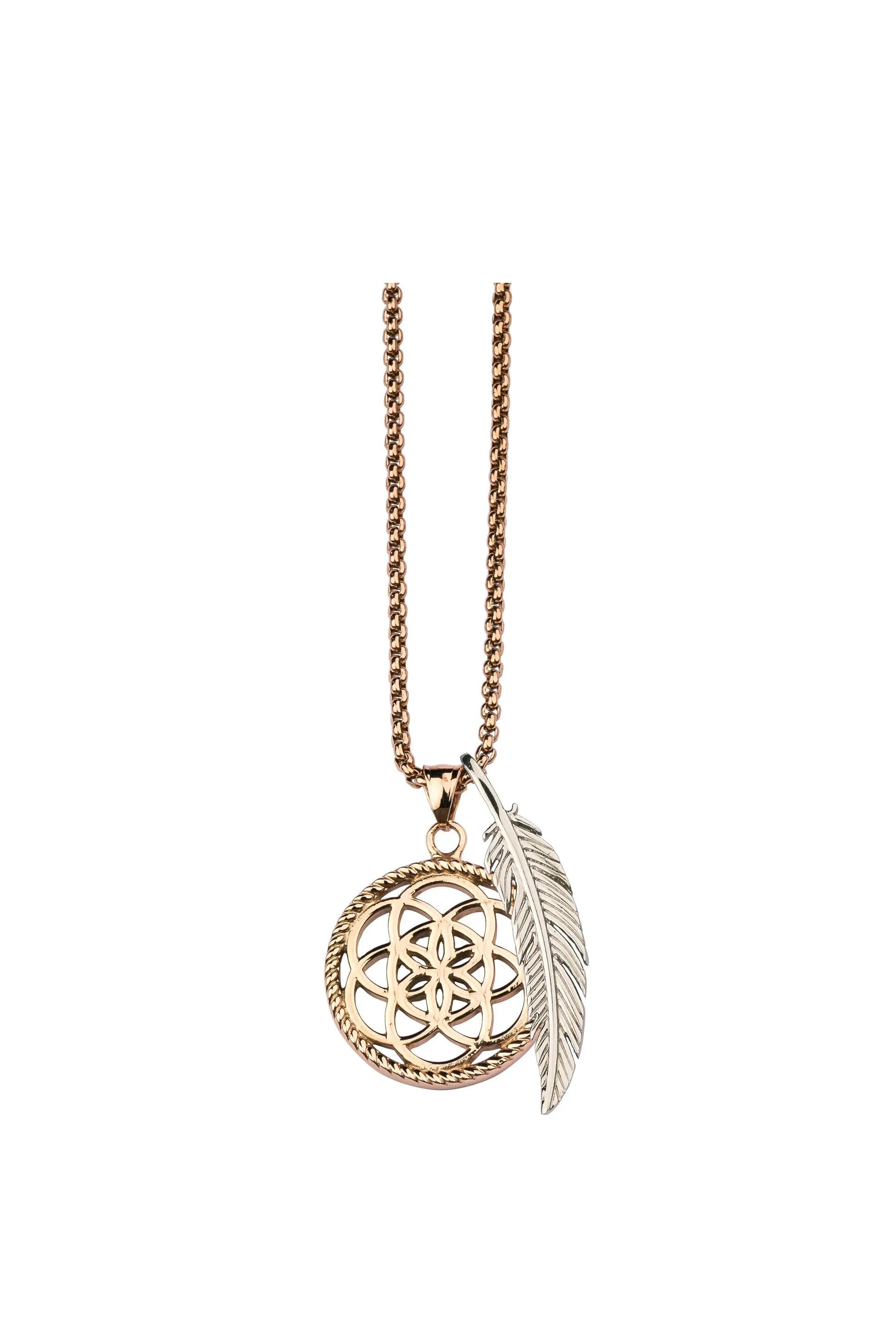 Dreamcatcher Ketting Flower Set TFS02RRS by Jwls4u