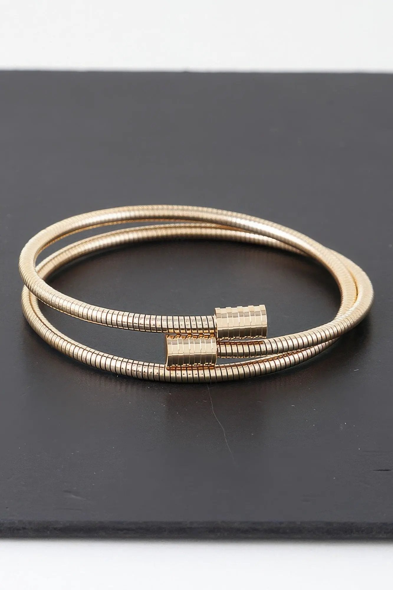 THE HIGHLINE Coil Wrapped Statement Bracelet: BYMANYC ® New York by BYMANYC ® New York