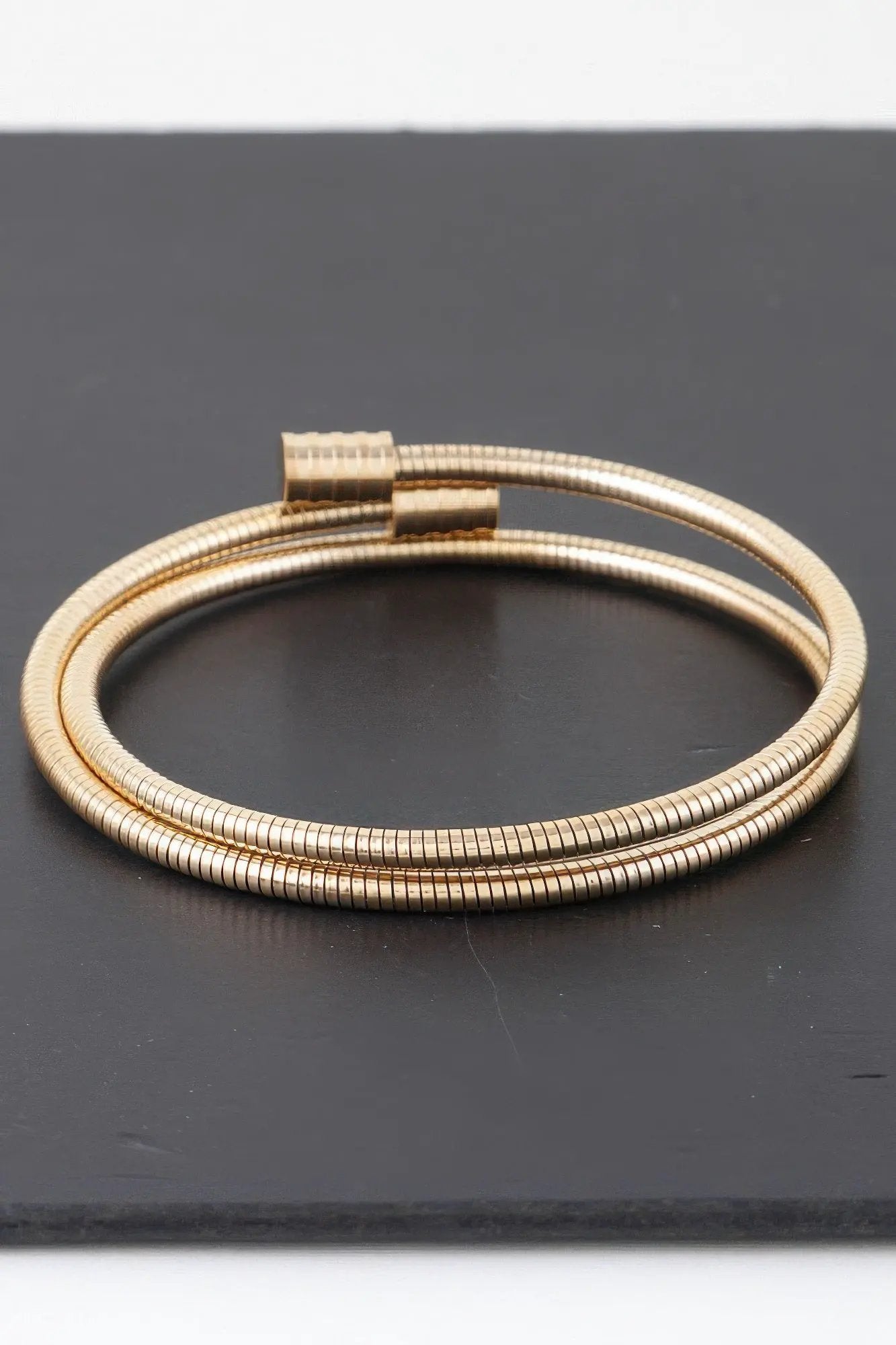 THE HIGHLINE Coil Wrapped Statement Bracelet: BYMANYC ® New York by BYMANYC ® New York