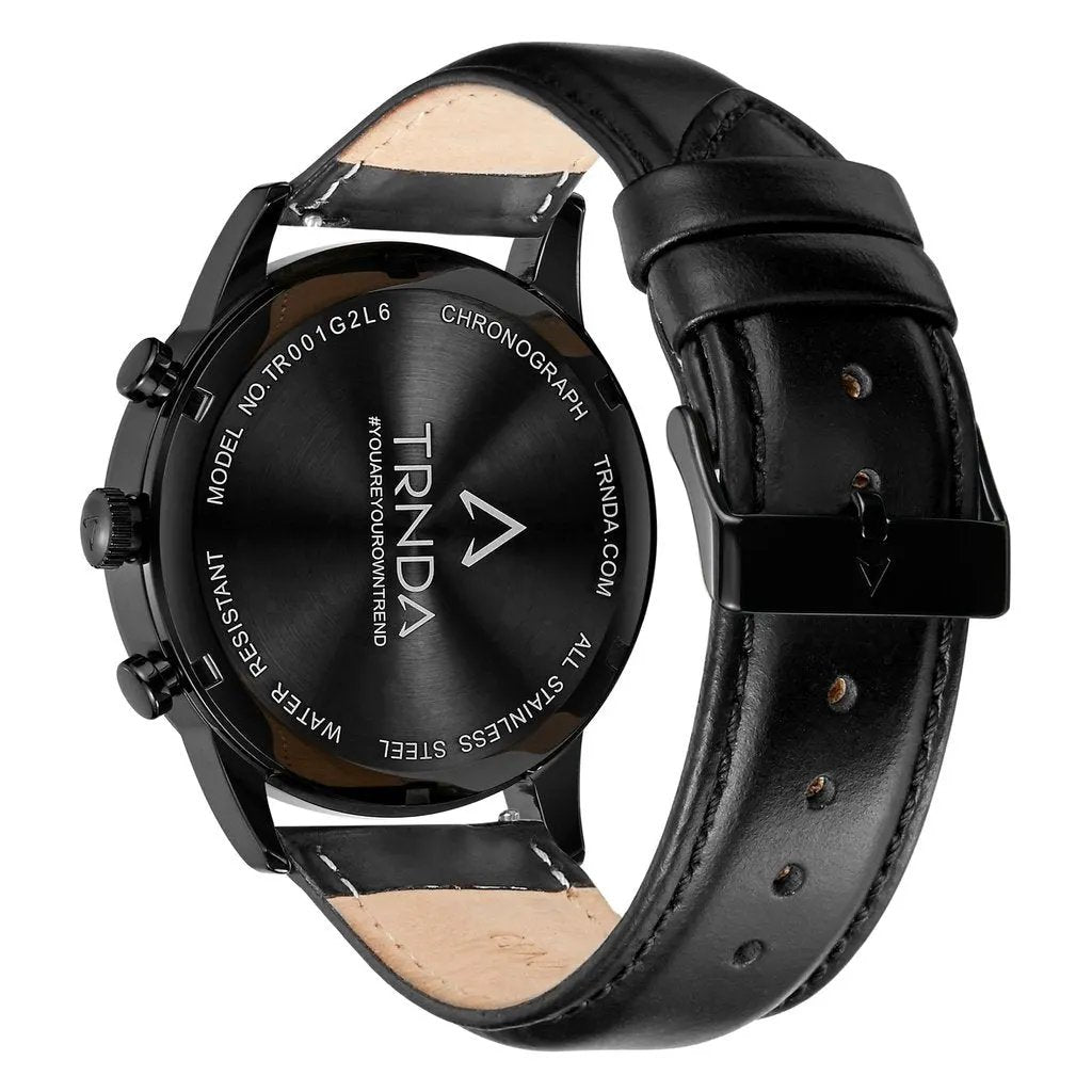 Trnda Men's Stainless Steel Watch, Gradient Seaweed Green | Trn-43blk by TRNDA