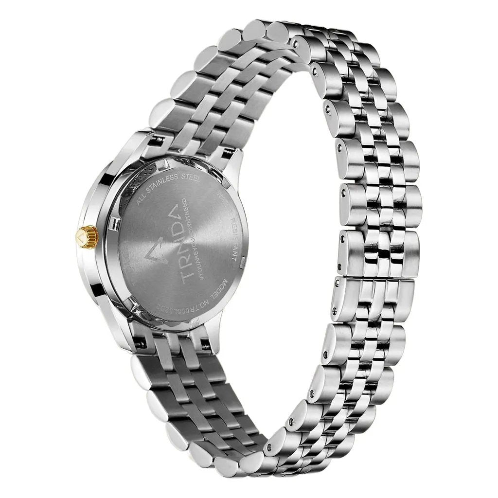 Trnda Women's Stainless Steel Watch, Gold Dial | Tr32mm by TRNDA