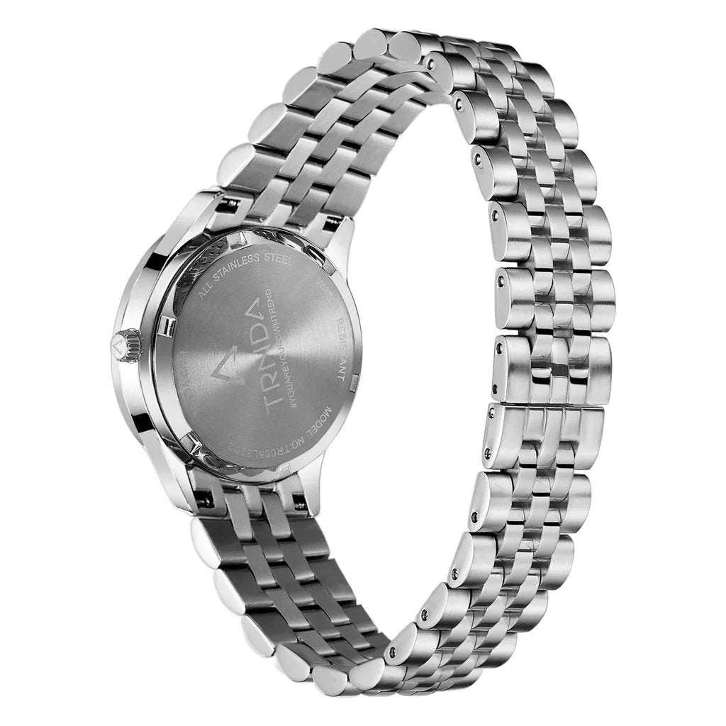 Trnda Women's Stainless Steel Watch, Silver Dial | Tr32mmss by TRNDA