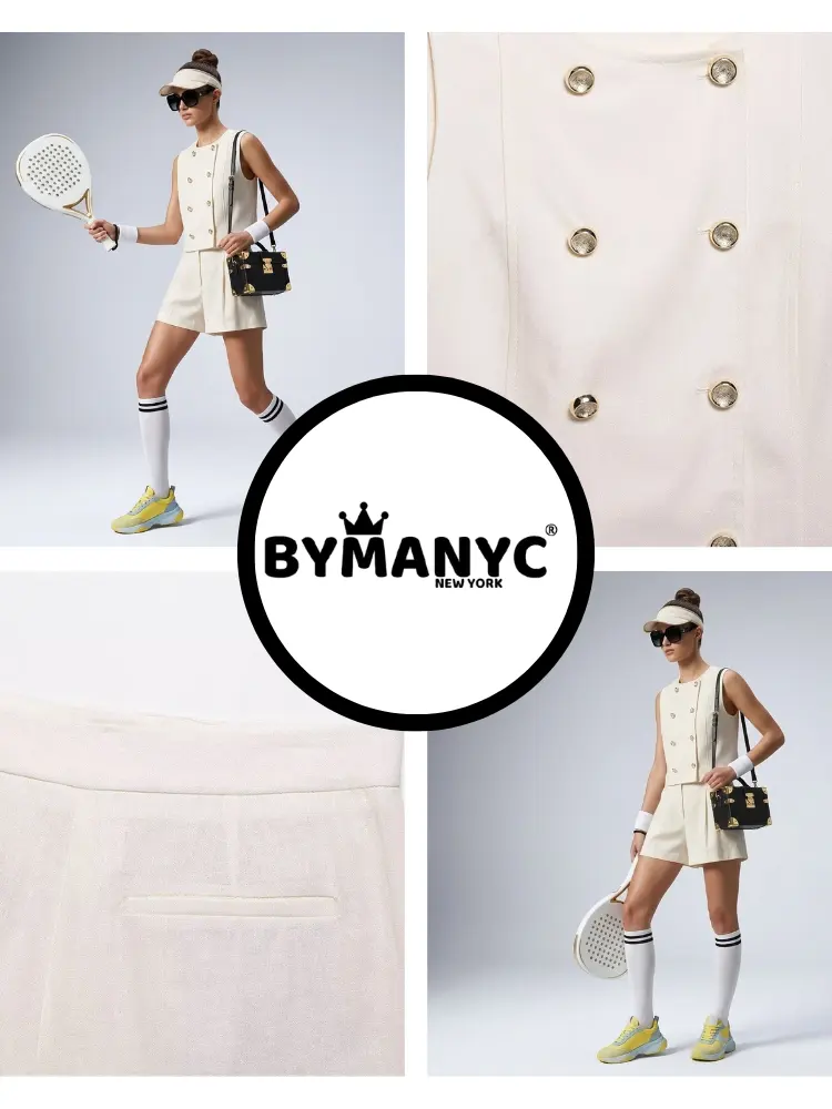 TRIBECA Women's Vest & Shorts Set Prêt-à-Porter BYMANYC ® New York by BYMANYC ® New York