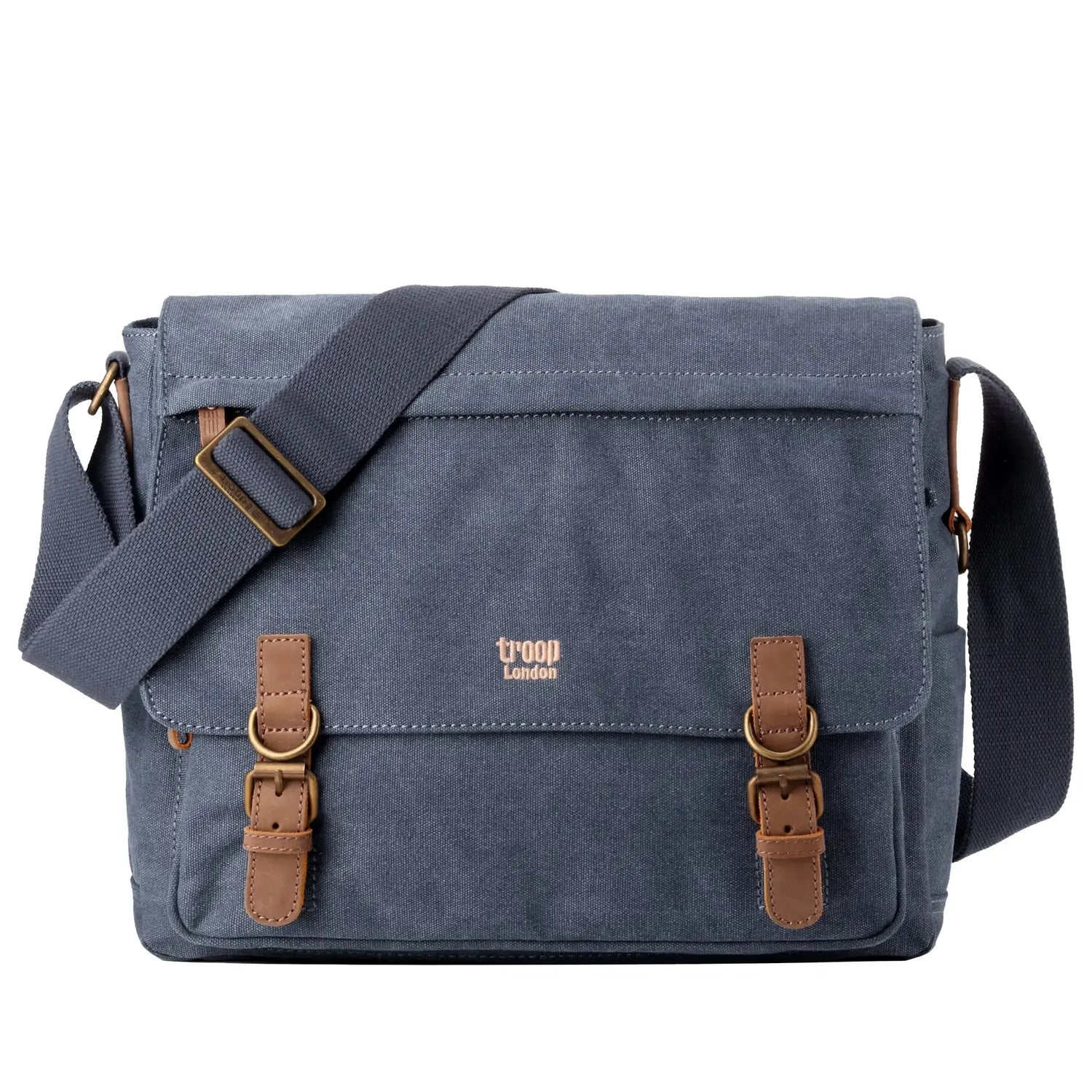 Canvas Laptop Messenger Bag | TRP0207 by Troop London