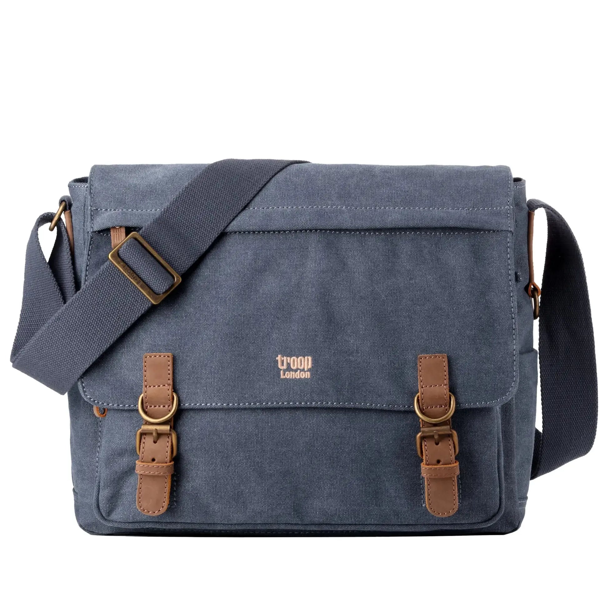 Canvas Laptop Messenger Bag | TRP0207 by Troop London
