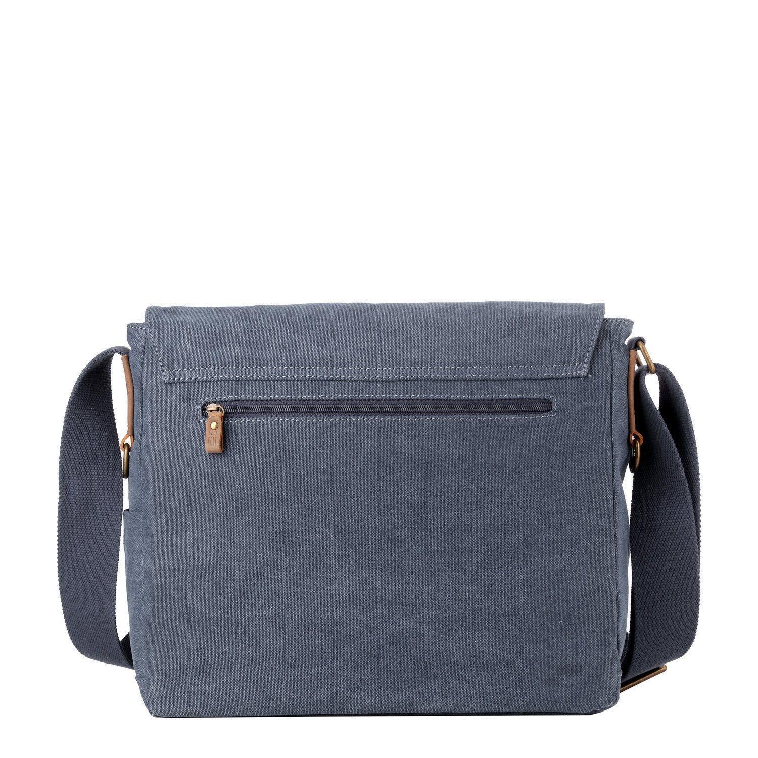 Canvas Laptop Messenger Bag | TRP0207 by Troop London