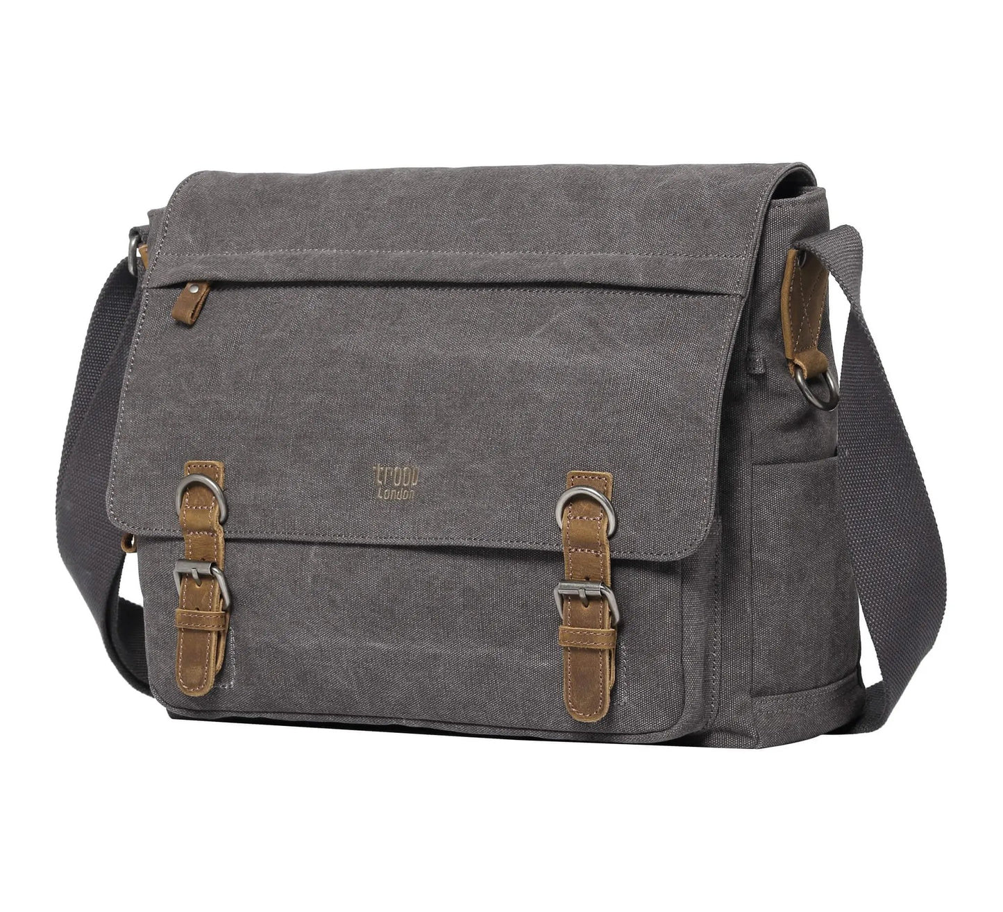 Canvas Laptop Messenger Bag | TRP0207 by Troop London