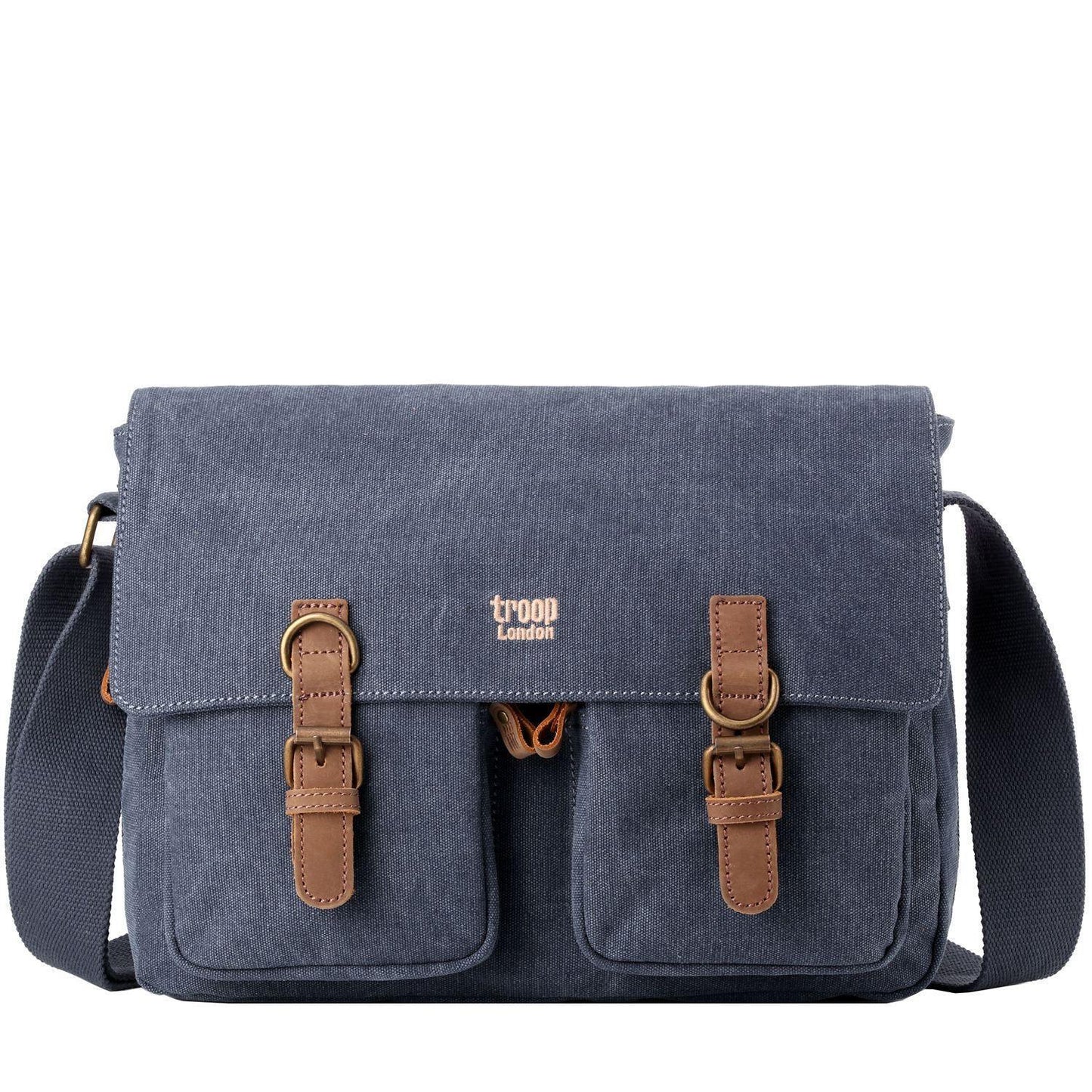 Classic Canvas Messenger Bag | TRP0210 by Troop London