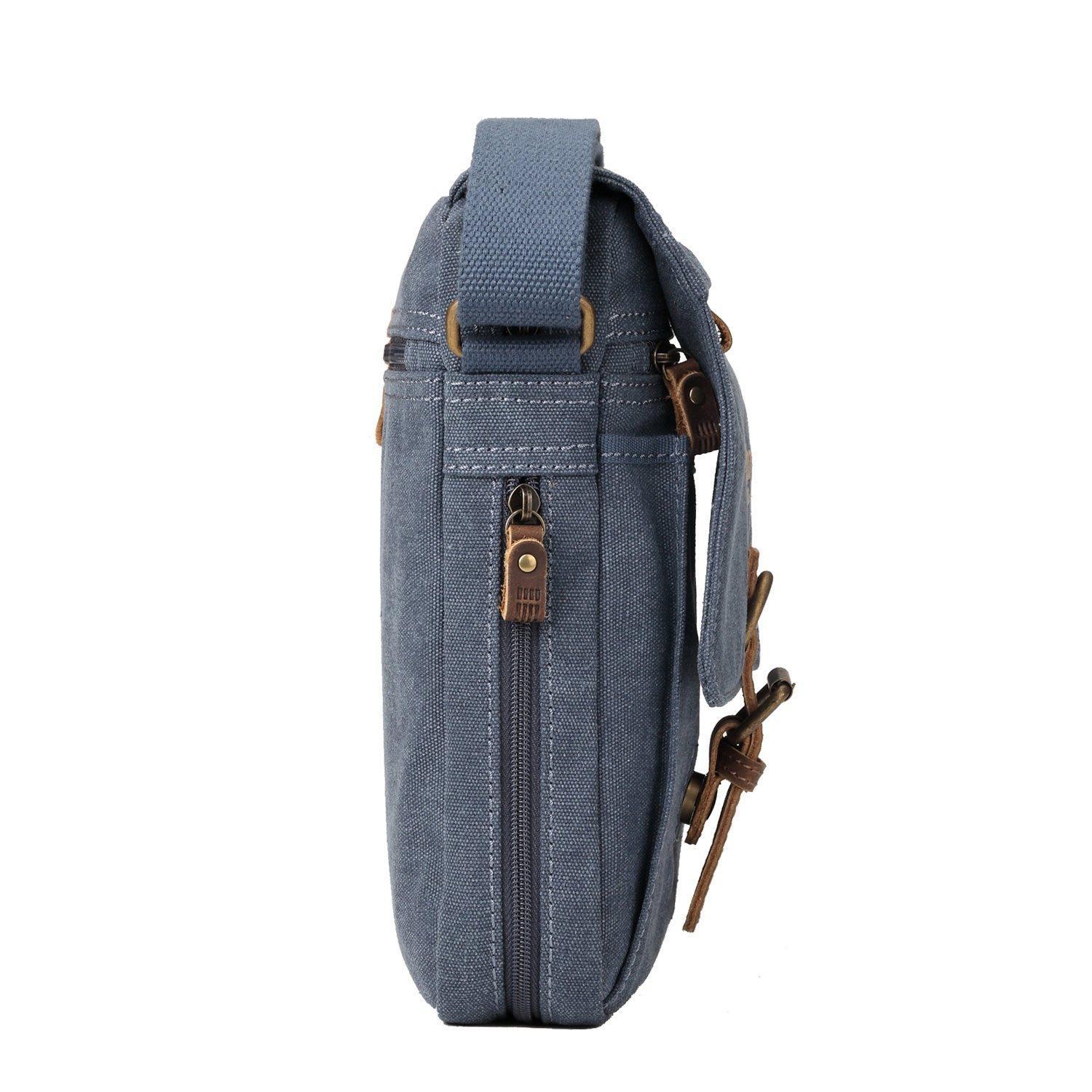 Canvas Across Body Bag with Organiser | TRP0211 by Troop London