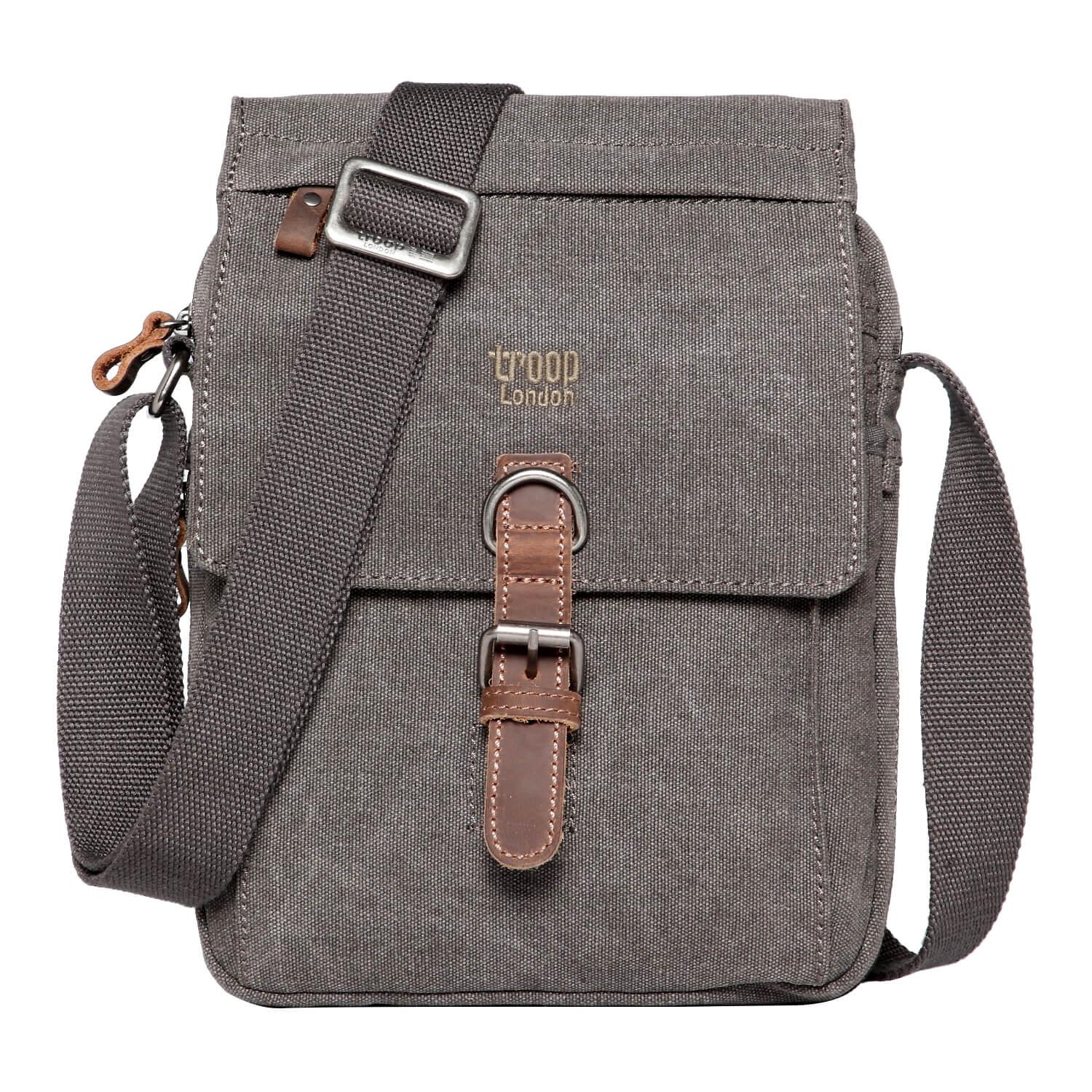 Canvas Across Body Bag with Organiser | TRP0211 by Troop London