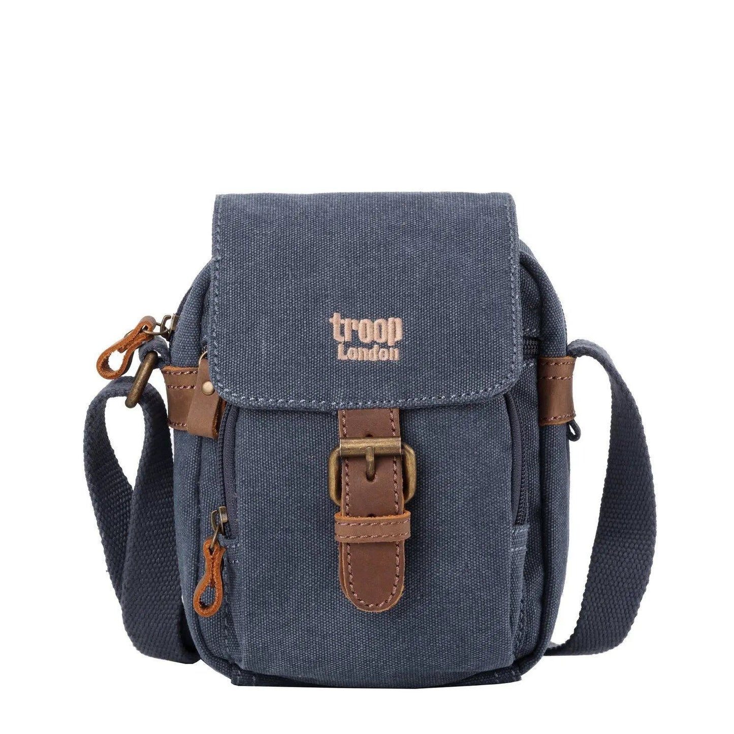 Mini Canvas Across Body Bag | TRP0213 by Troop London