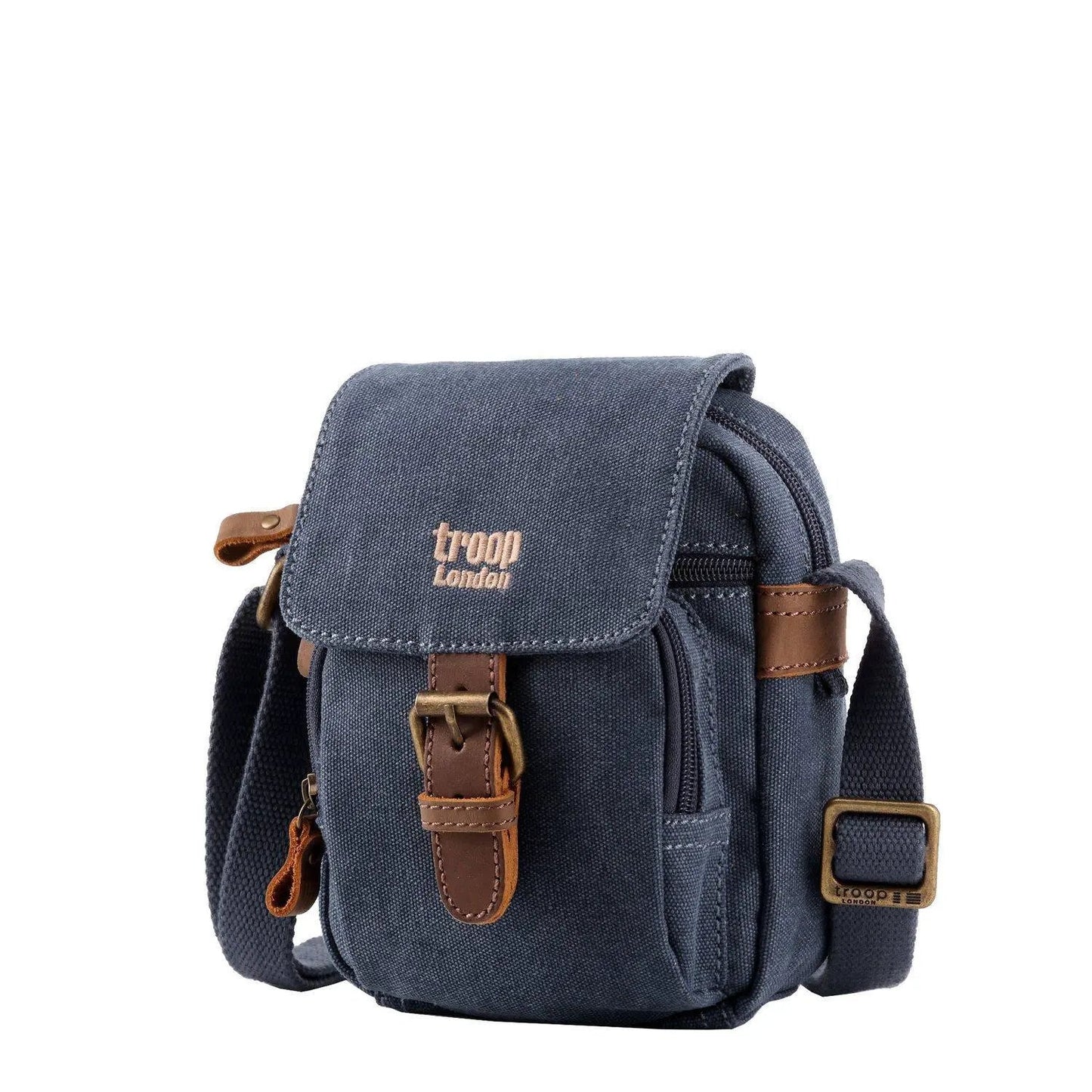 Mini Canvas Across Body Bag | TRP0213 by Troop London