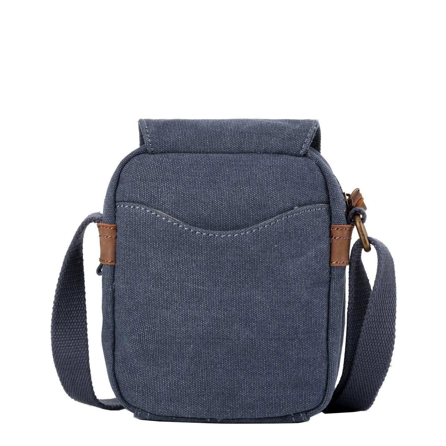 Mini Canvas Across Body Bag | TRP0213 by Troop London