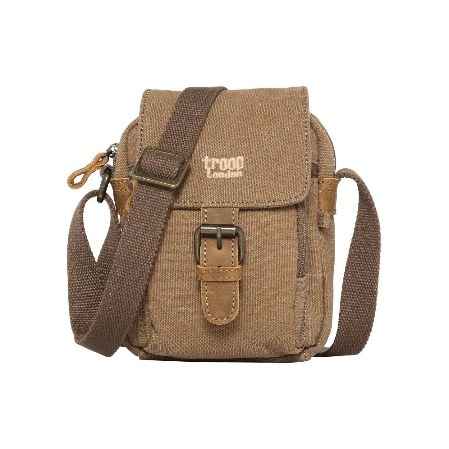Mini Canvas Across Body Bag | TRP0213 by Troop London