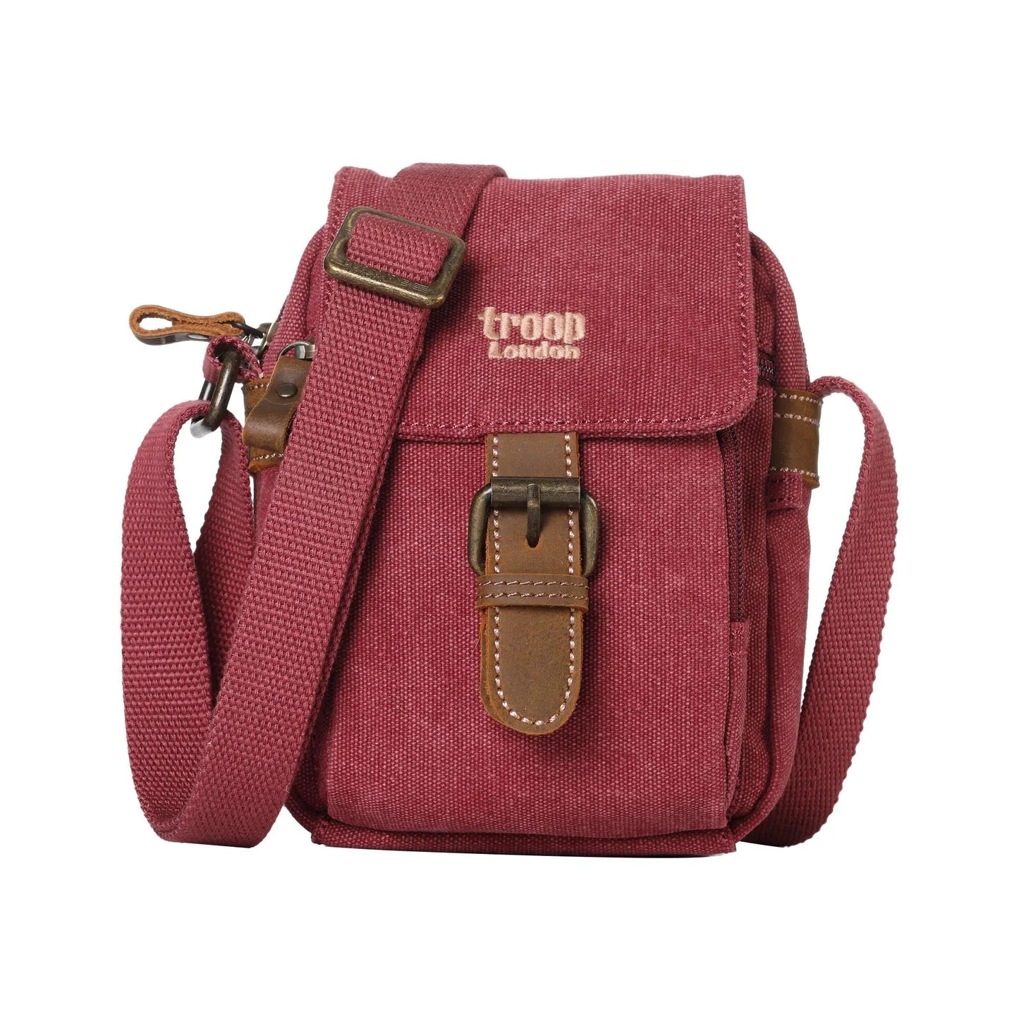 Mini Canvas Across Body Bag | TRP0213 by Troop London