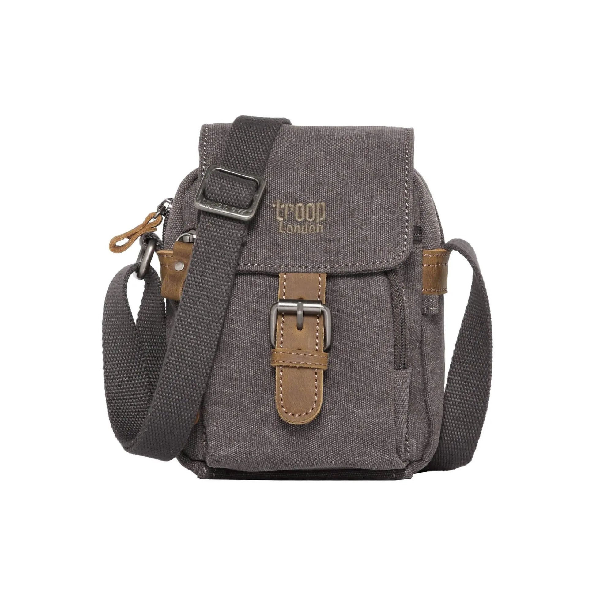 Mini Canvas Across Body Bag | TRP0213 by Troop London