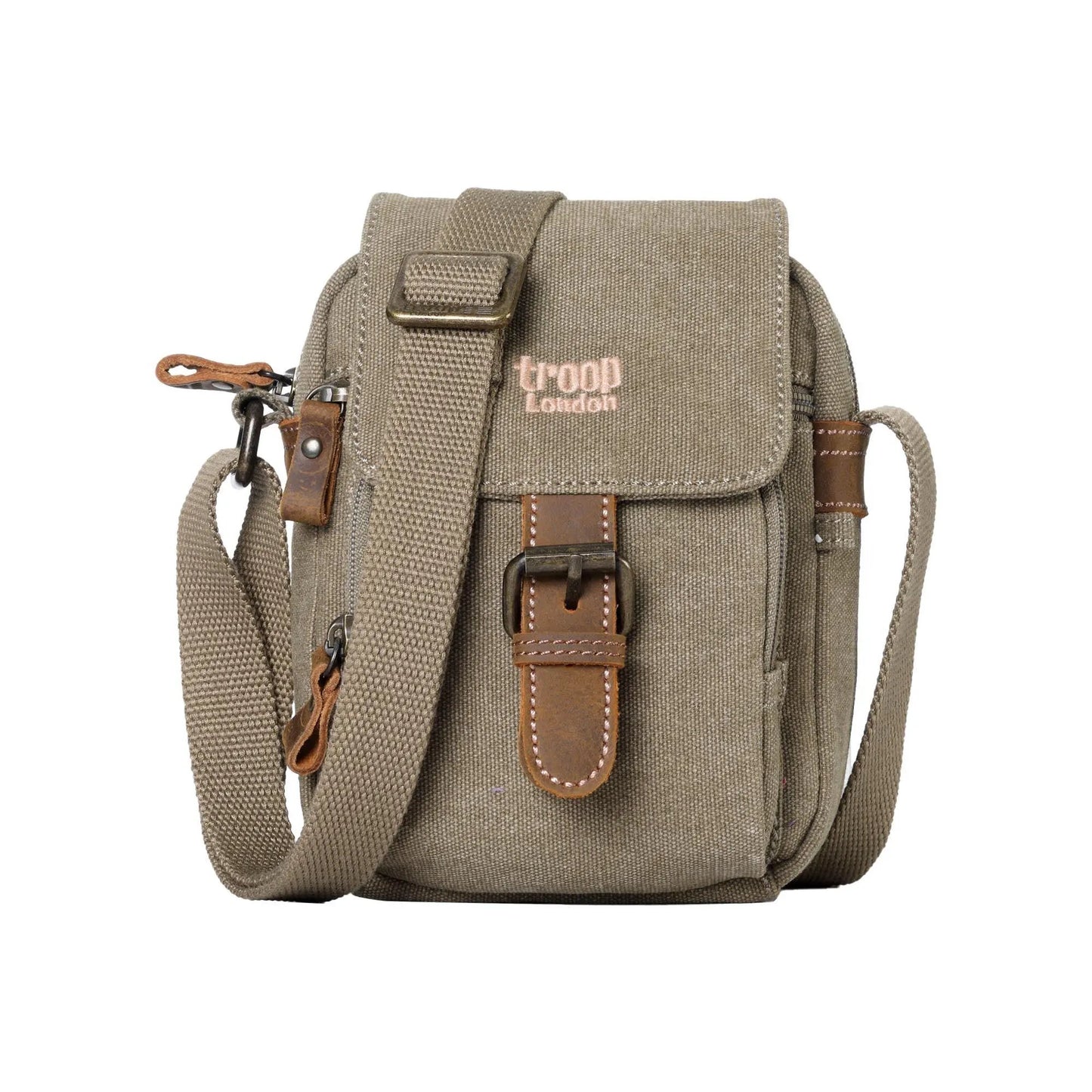 Mini Canvas Across Body Bag | TRP0213 by Troop London
