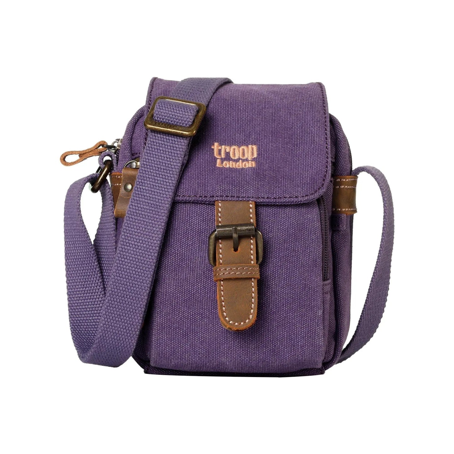 Mini Canvas Across Body Bag | TRP0213 by Troop London