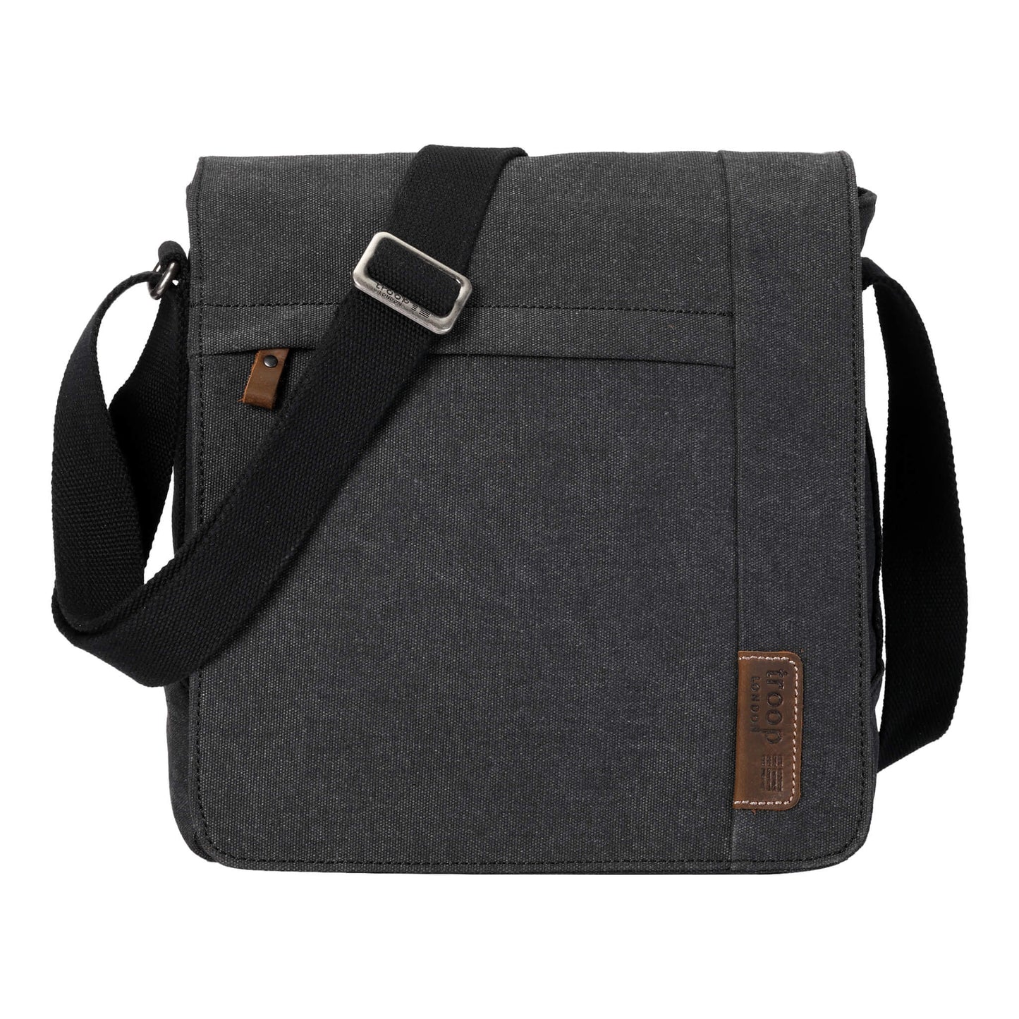 Large Canvas Flap Across Body Bag | TRP0219 by Troop London