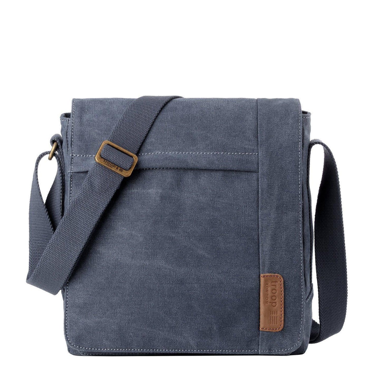 Large Canvas Flap Across Body Bag | TRP0219 by Troop London