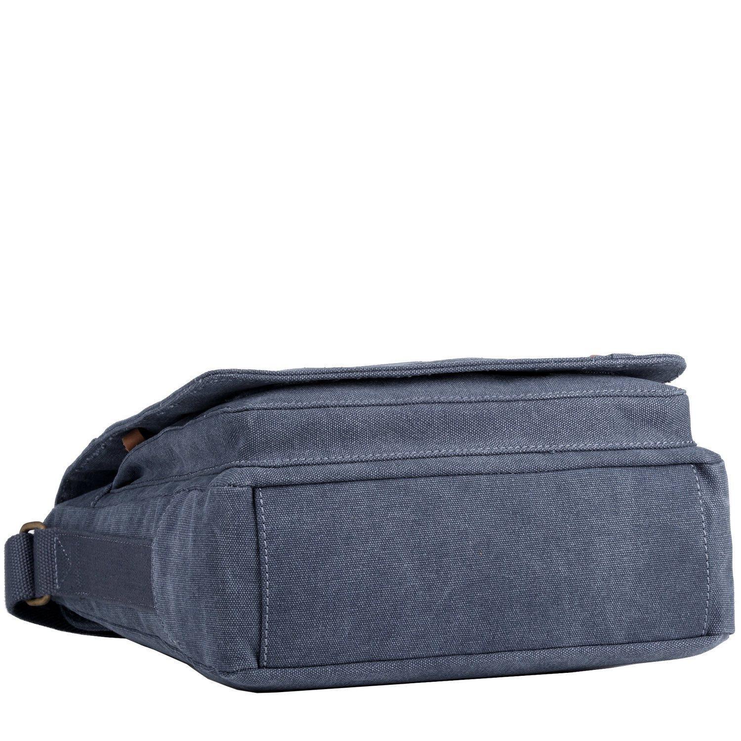 Large Canvas Flap Across Body Bag | TRP0219 by Troop London
