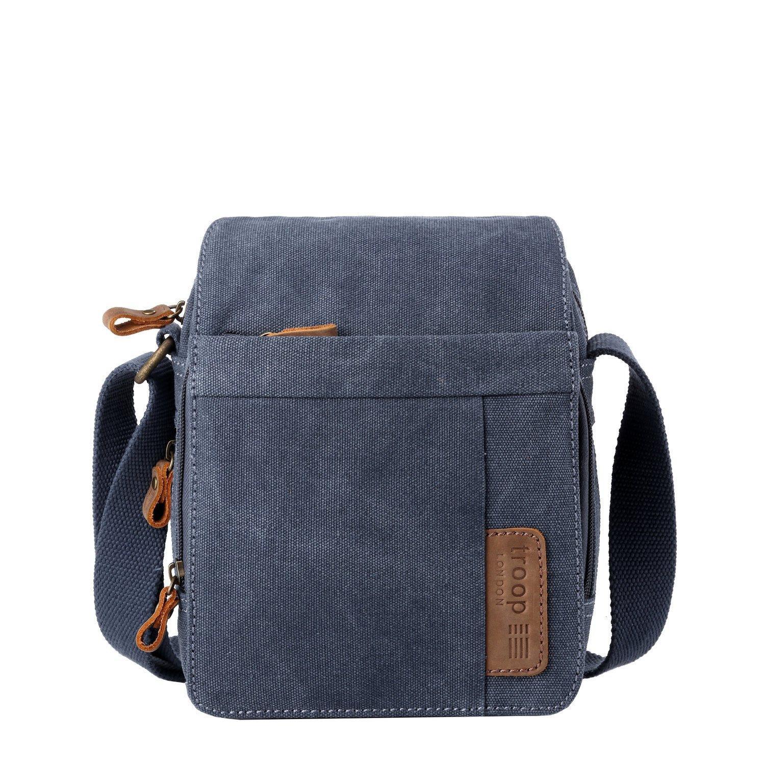 Canvas Across Body Bag with Organiser | TRP0220 by Troop London