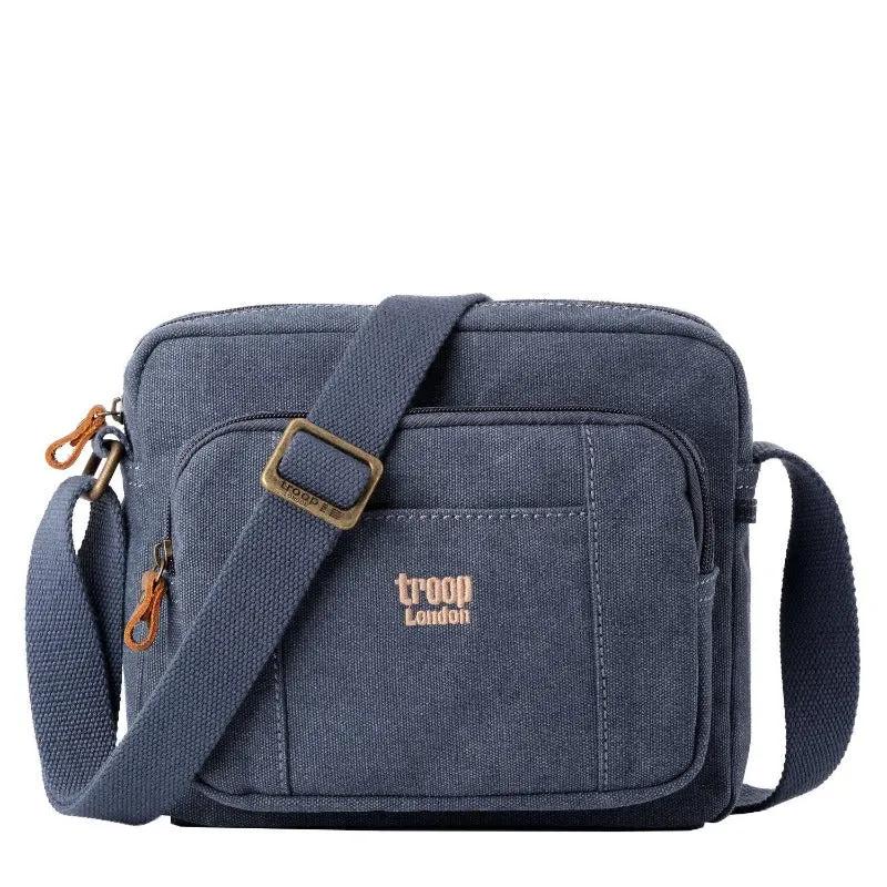 Lightweight Canvas Across Body Bag | TRP0235 by Troop London