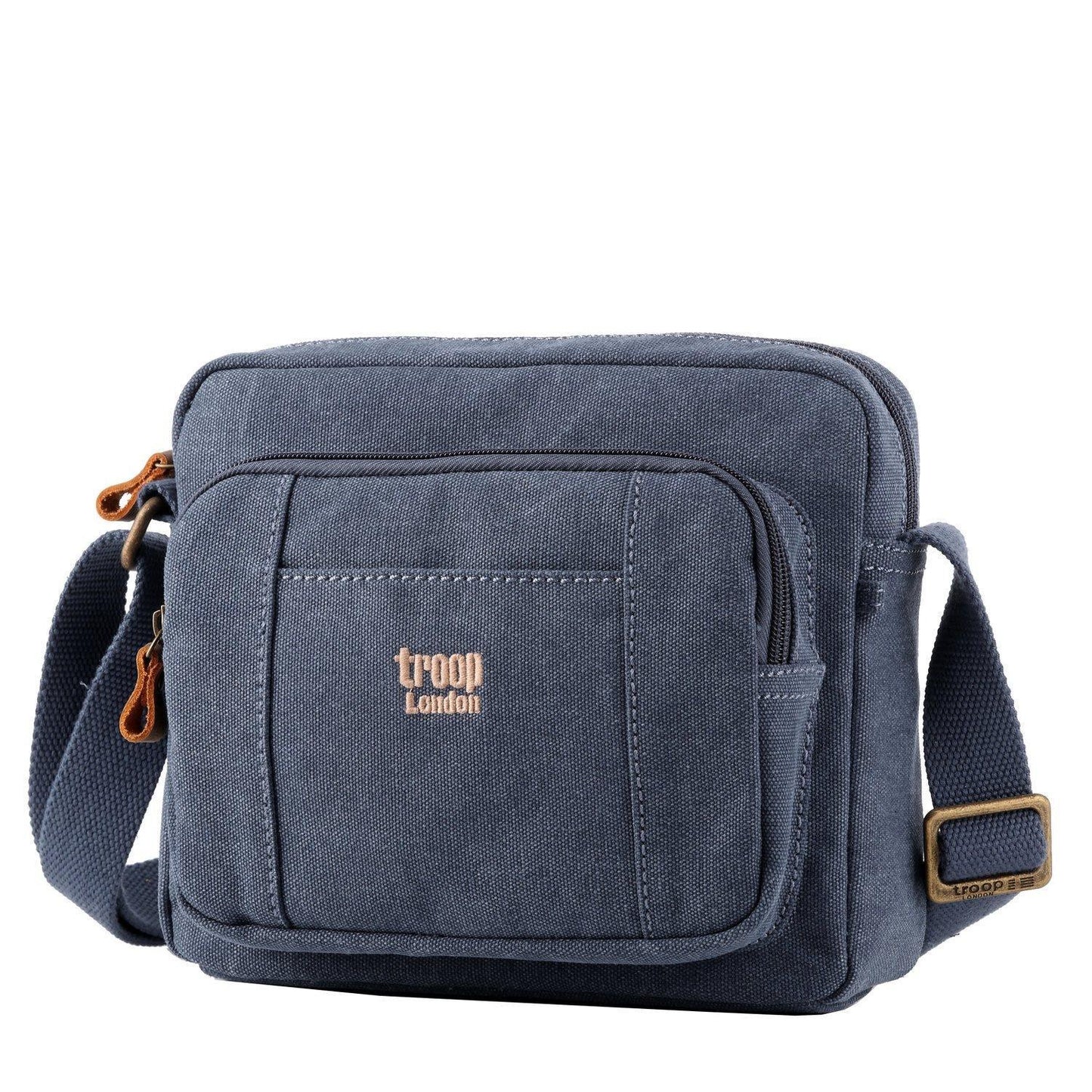Lightweight Canvas Across Body Bag | TRP0235 by Troop London
