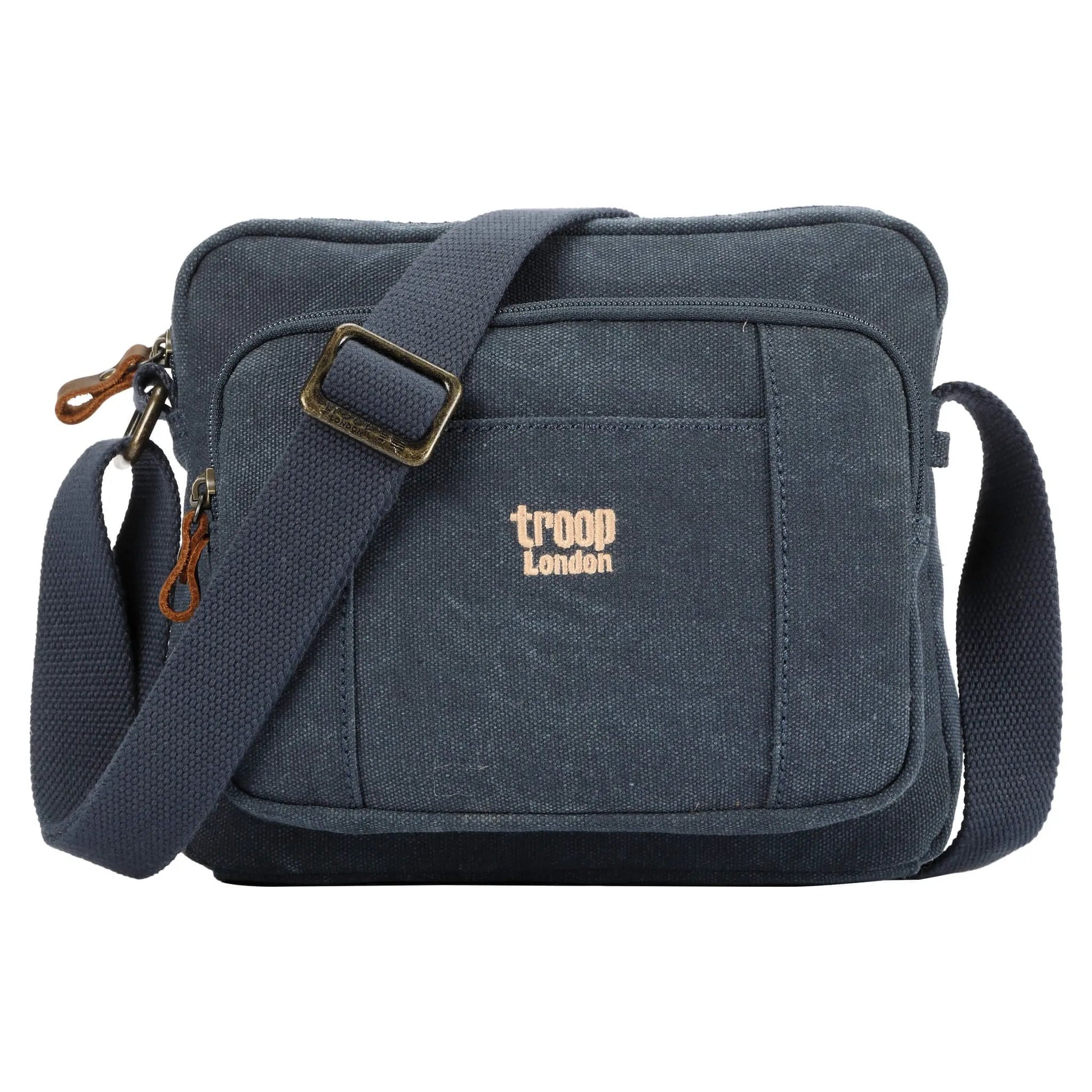 Lightweight Canvas Across Body Bag | TRP0235 by Troop London