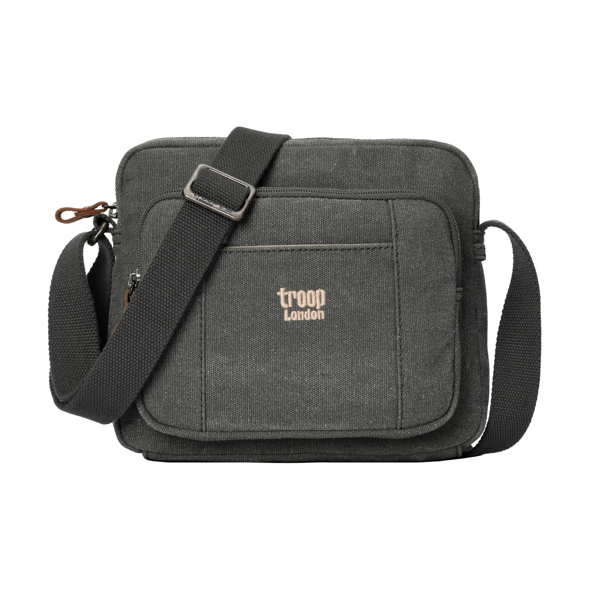 Lightweight Canvas Across Body Bag | TRP0235 by Troop London