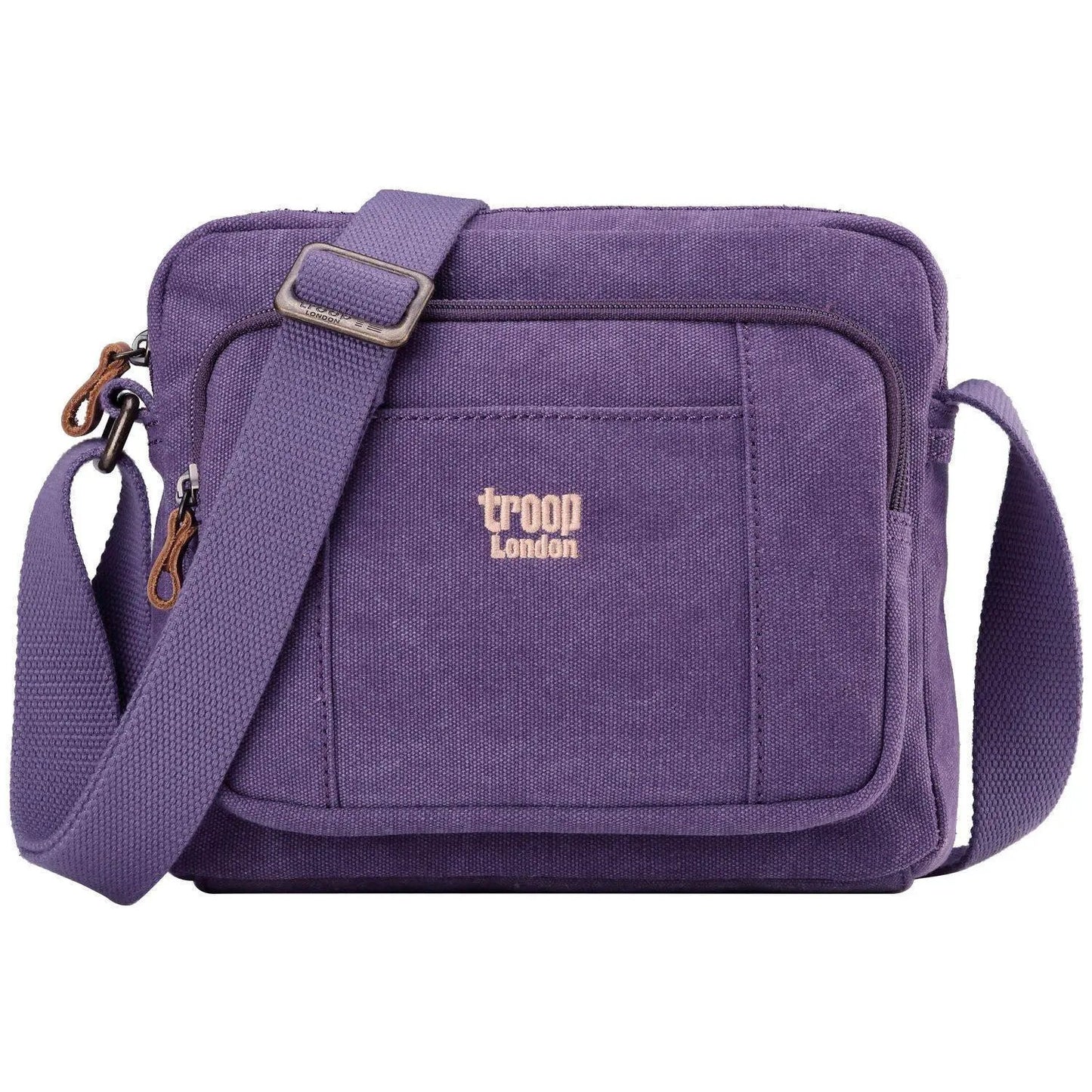 Lightweight Canvas Across Body Bag | TRP0235 by Troop London