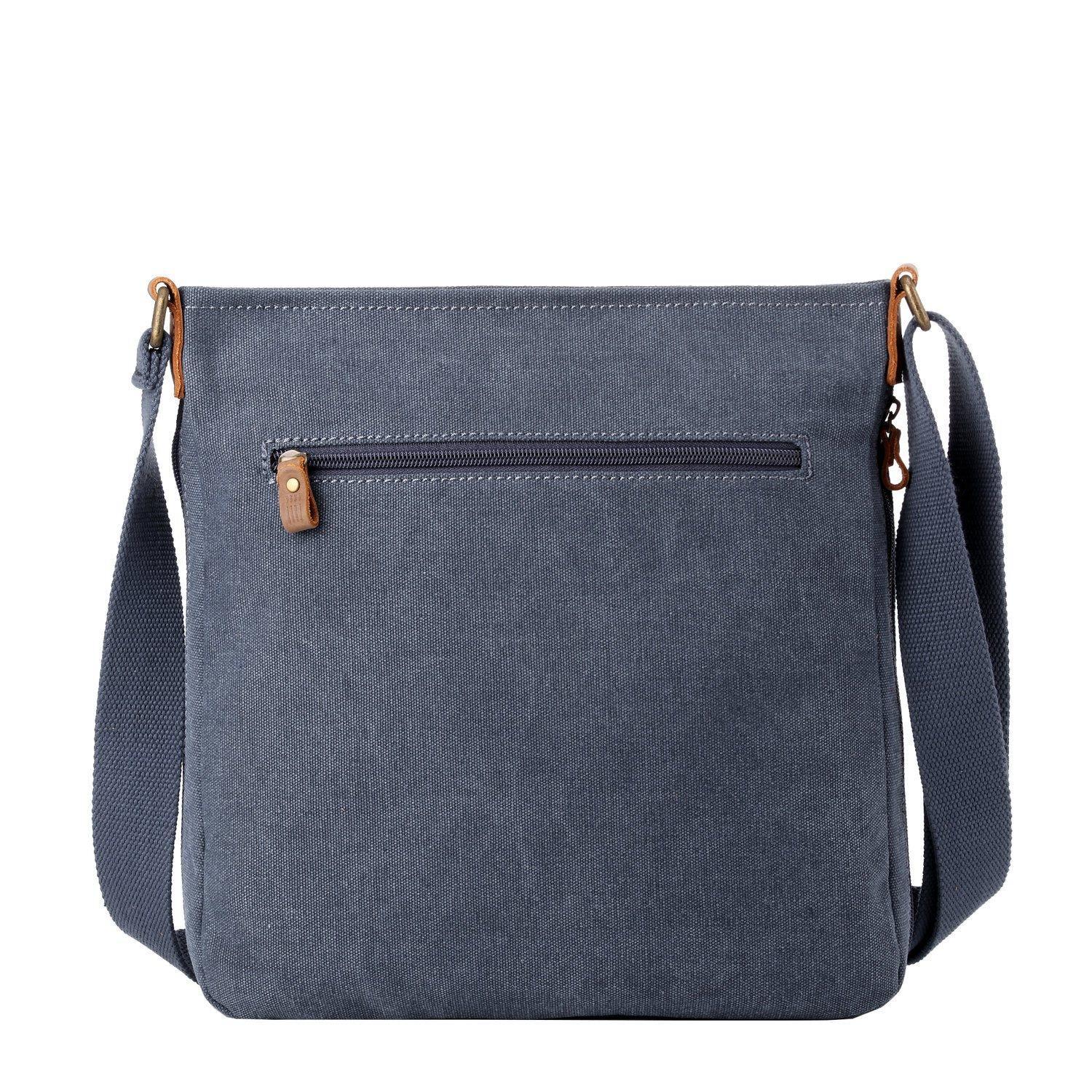 Large Canvas Across Body Bag | TRP0236 by Troop London
