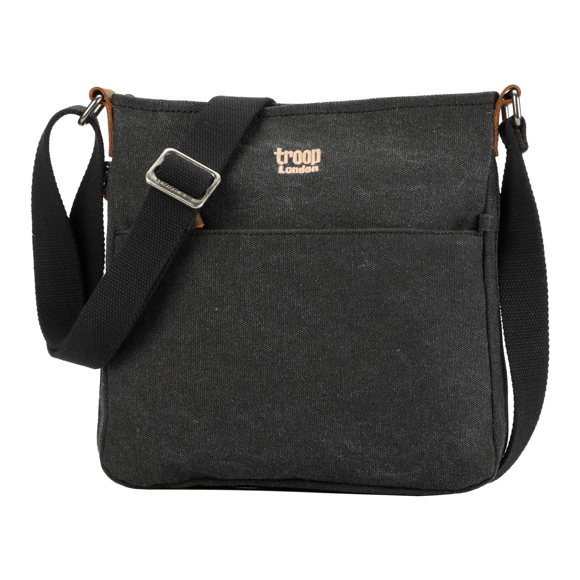 Classic Canvas Across Body Bag | TRP0237 by Troop London