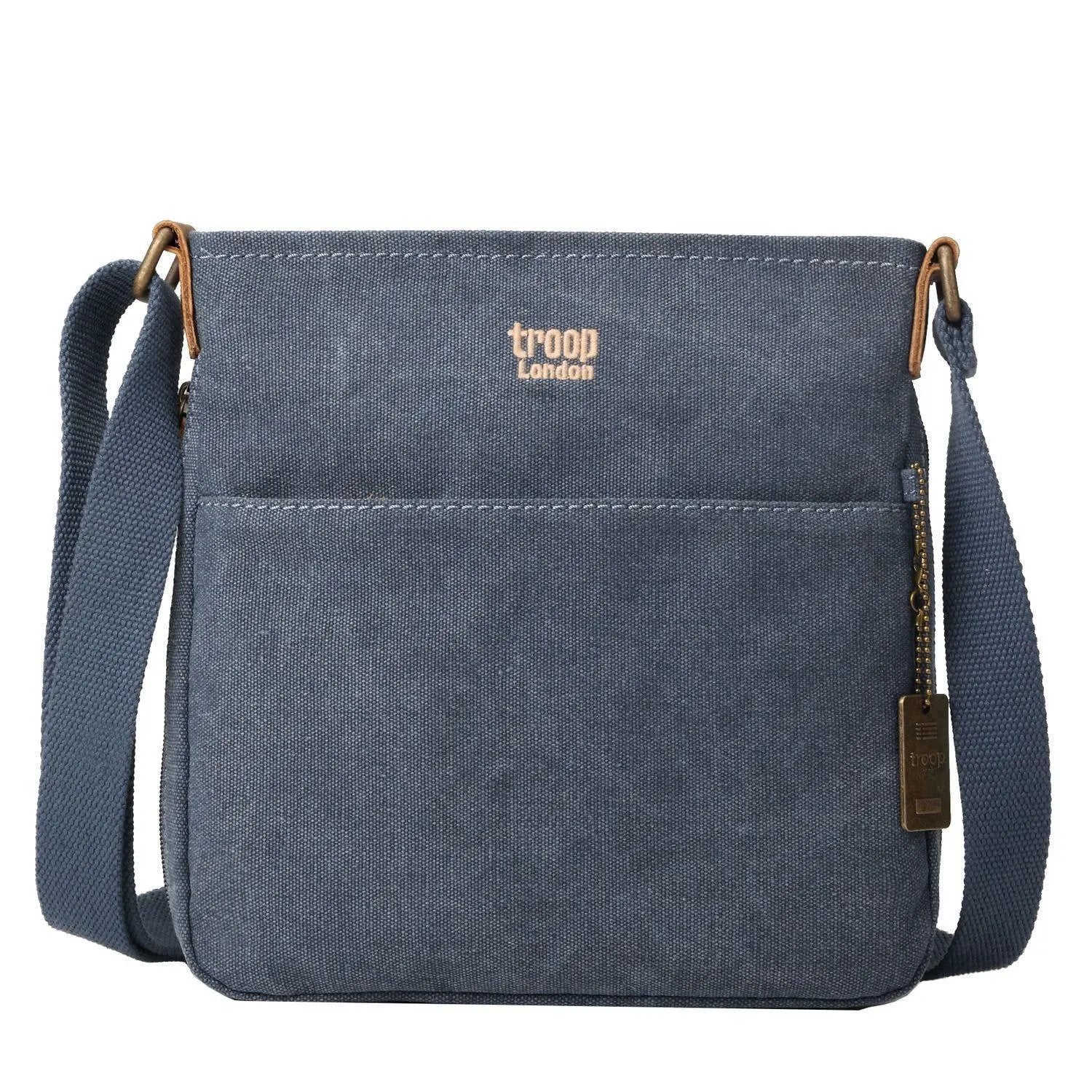Classic Canvas Across Body Bag | TRP0237 by Troop London