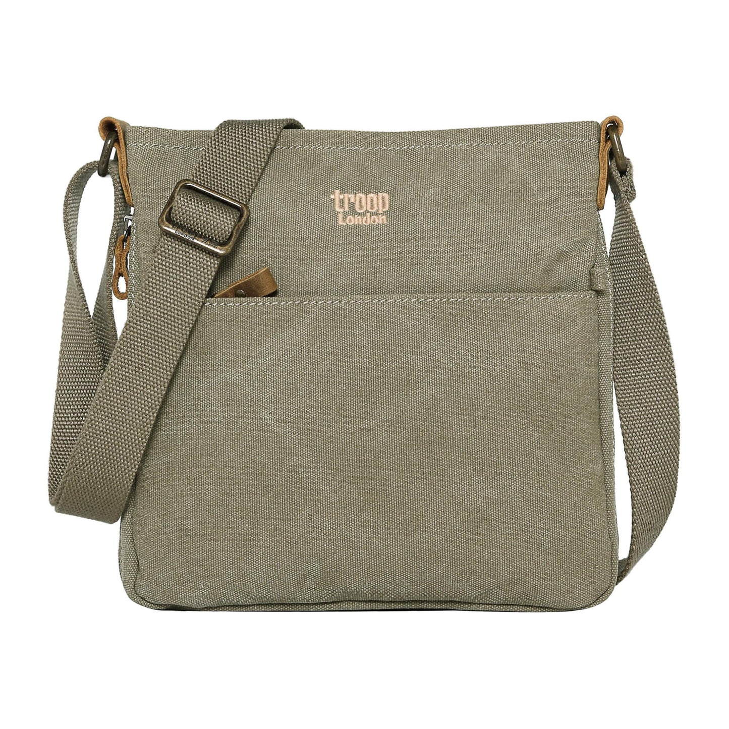 Classic Canvas Across Body Bag | TRP0237 by Troop London