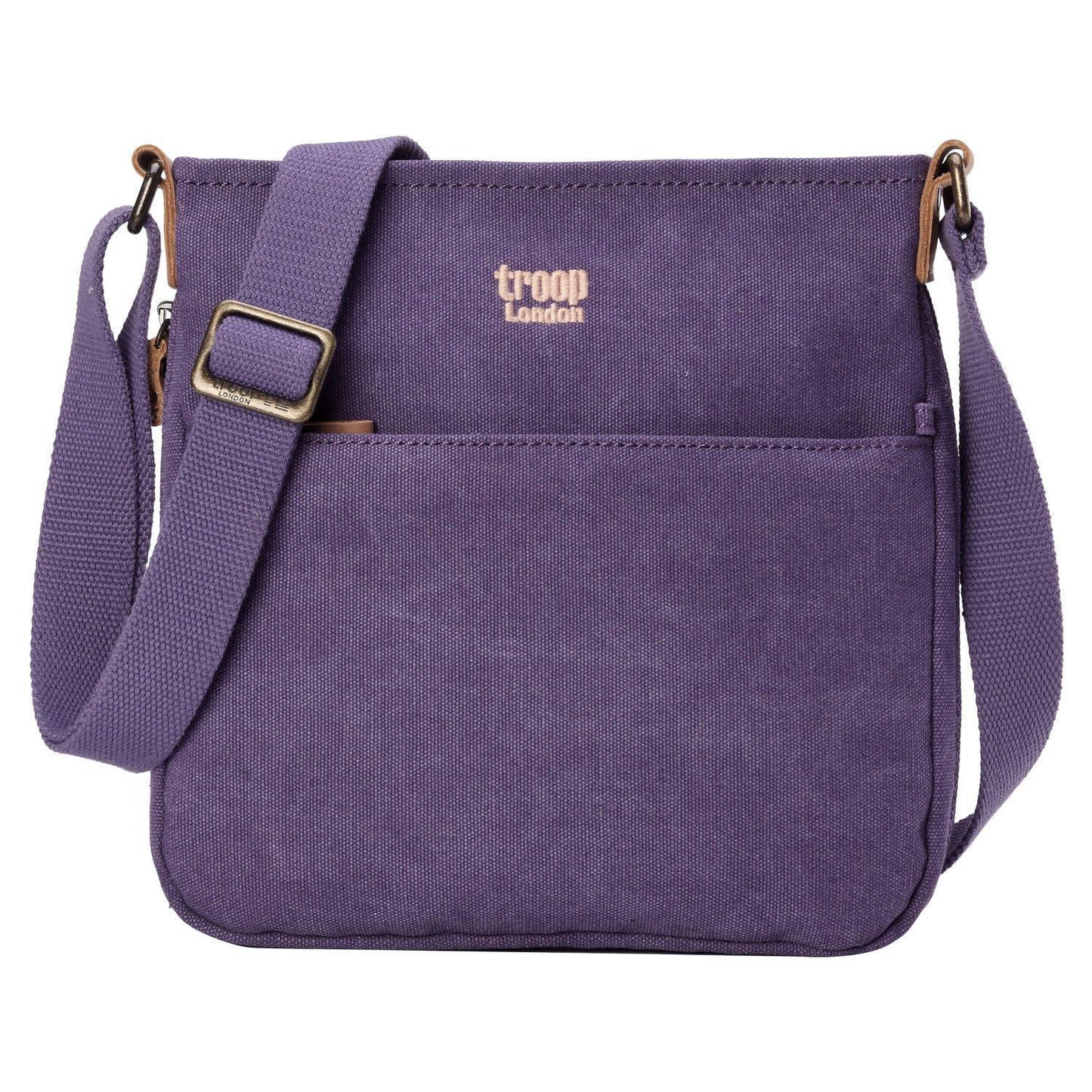 Classic Canvas Across Body Bag | TRP0237 by Troop London